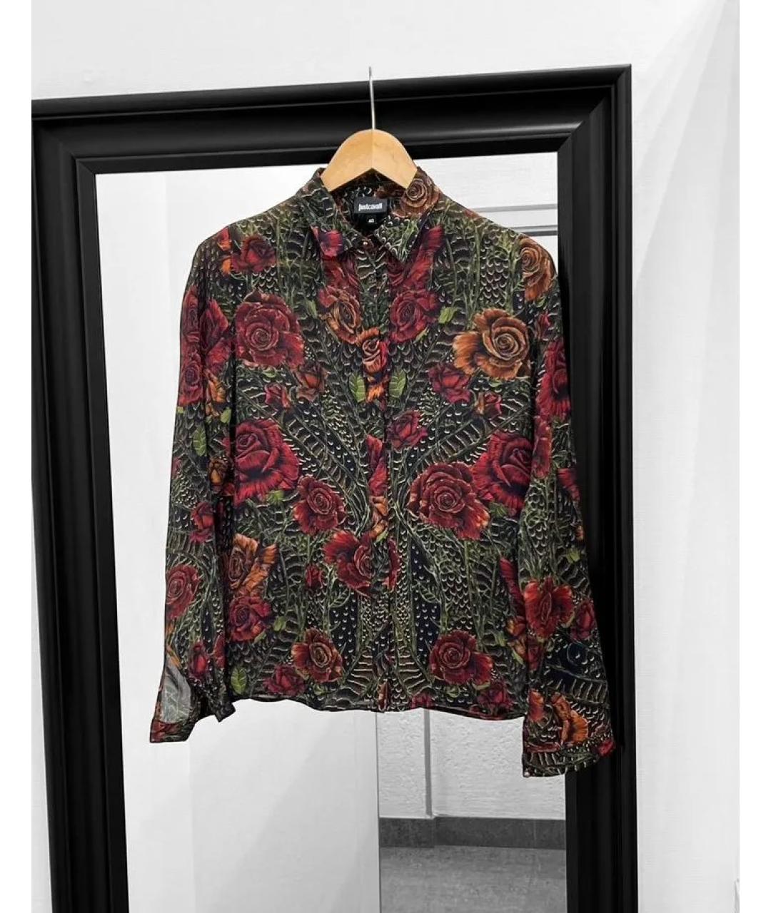 JUST CAVALLI Мульти вискозная рубашка, фото 9