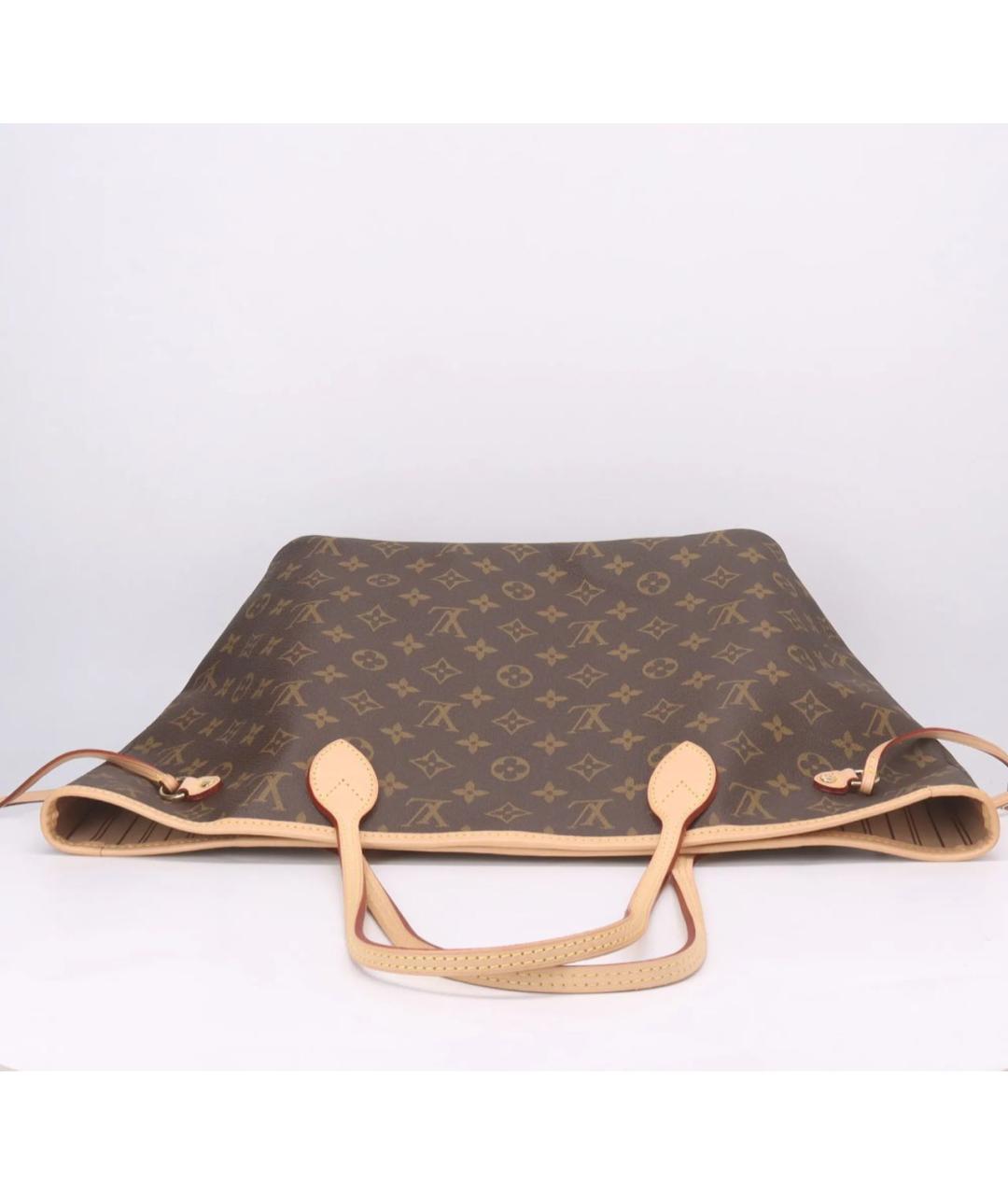 LOUIS VUITTON Коричневая сумка тоут, фото 5