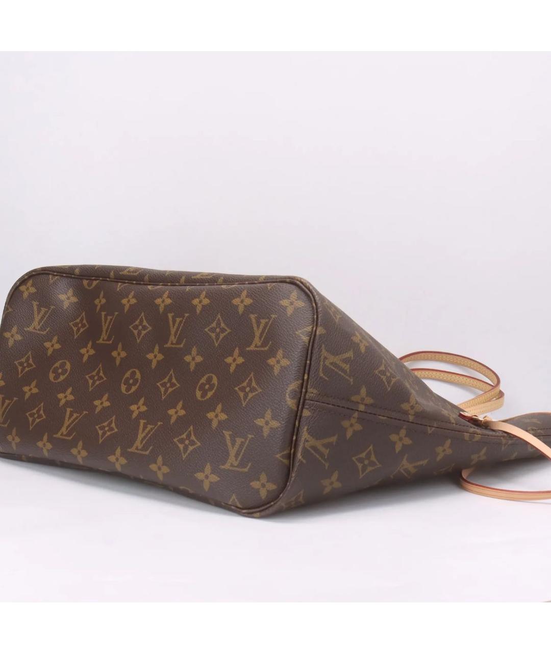 LOUIS VUITTON Коричневая сумка тоут, фото 6