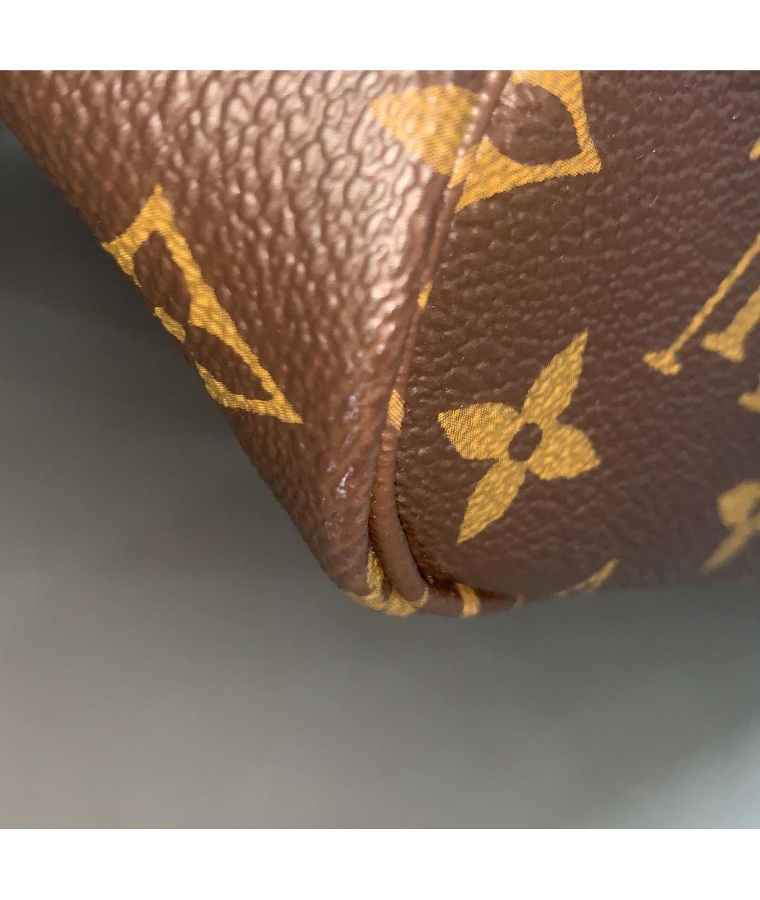 LOUIS VUITTON Коричневая сумка тоут, фото 8