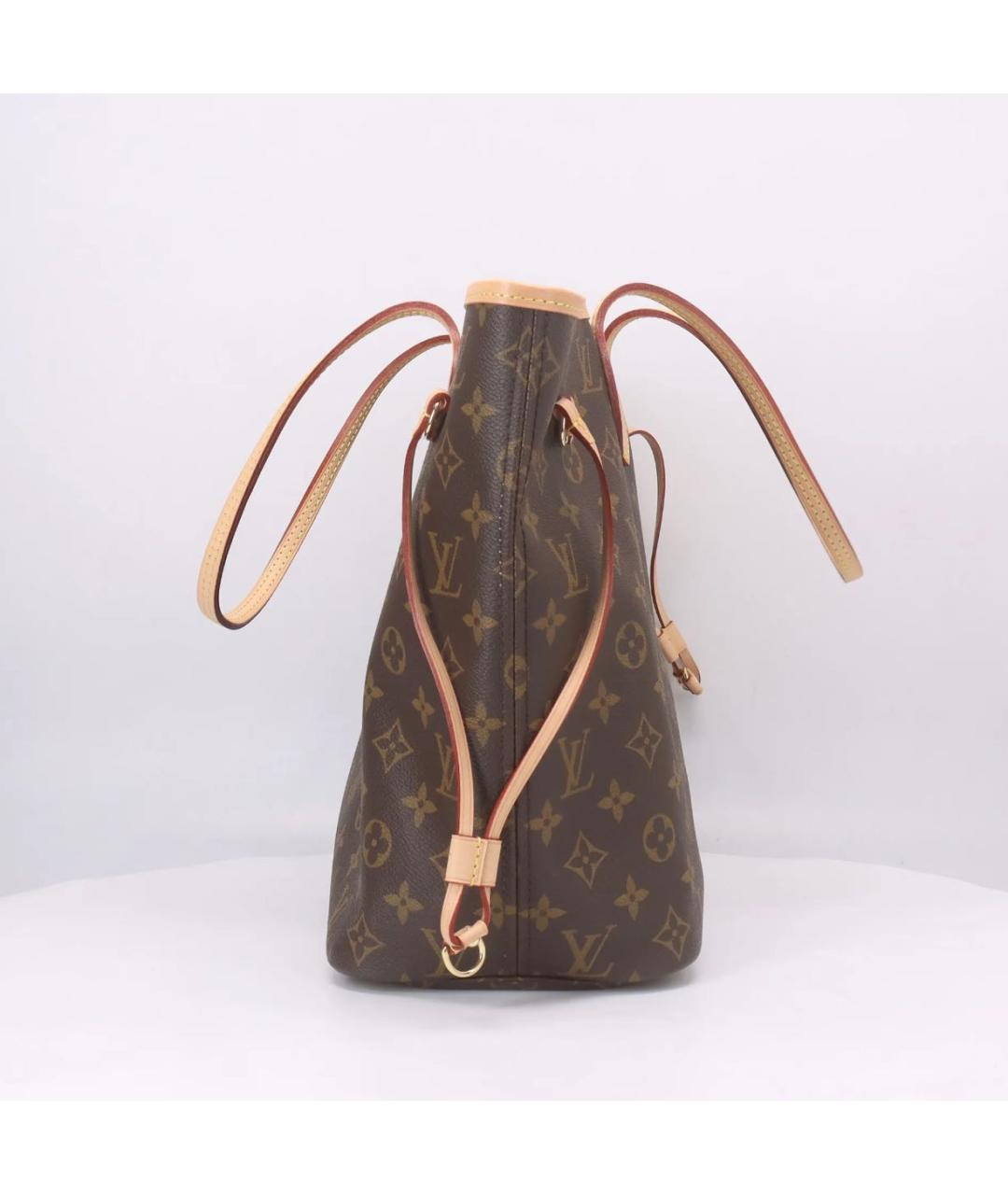 LOUIS VUITTON Коричневая сумка тоут, фото 4