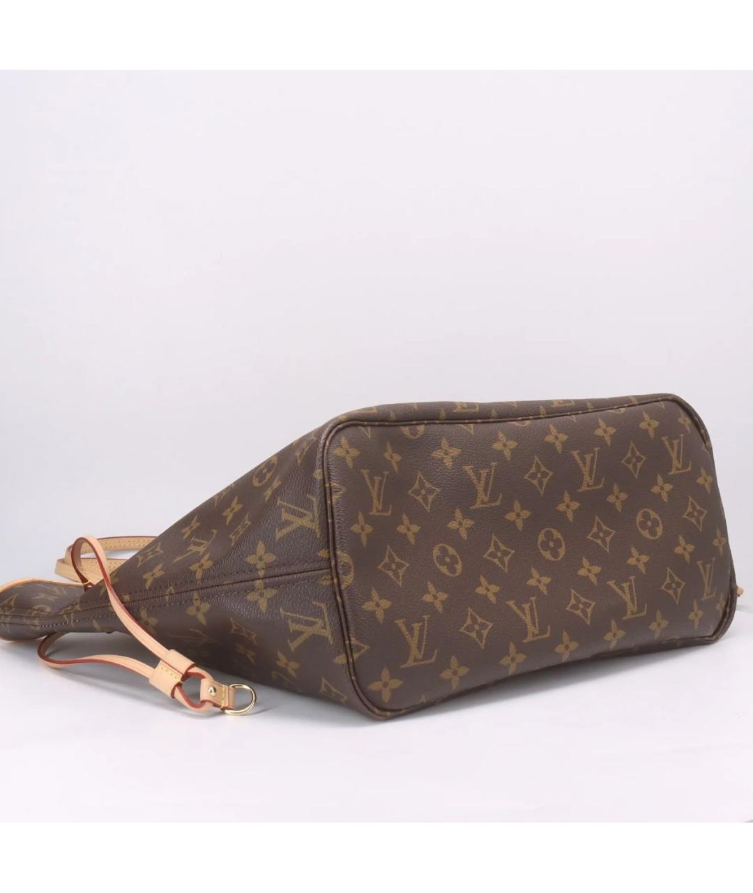 LOUIS VUITTON Коричневая сумка тоут, фото 7