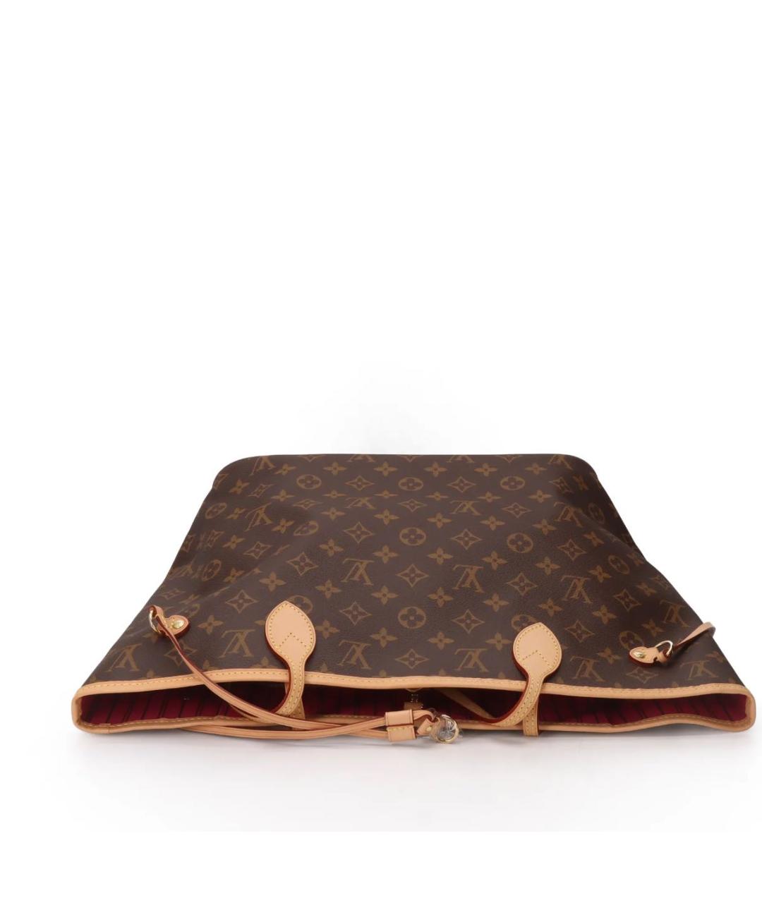 LOUIS VUITTON Коричневая сумка тоут, фото 6