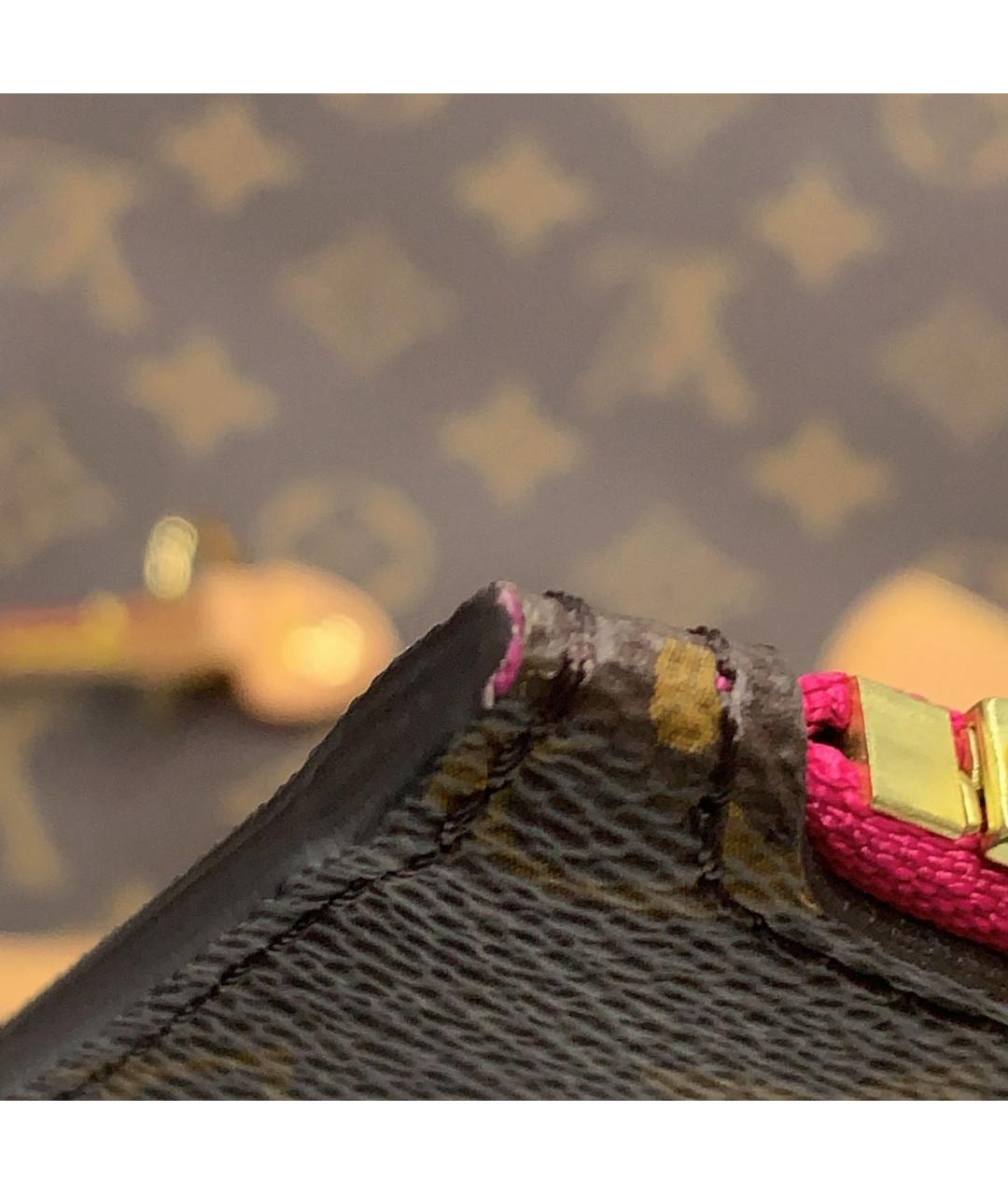 LOUIS VUITTON Коричневая сумка тоут, фото 7