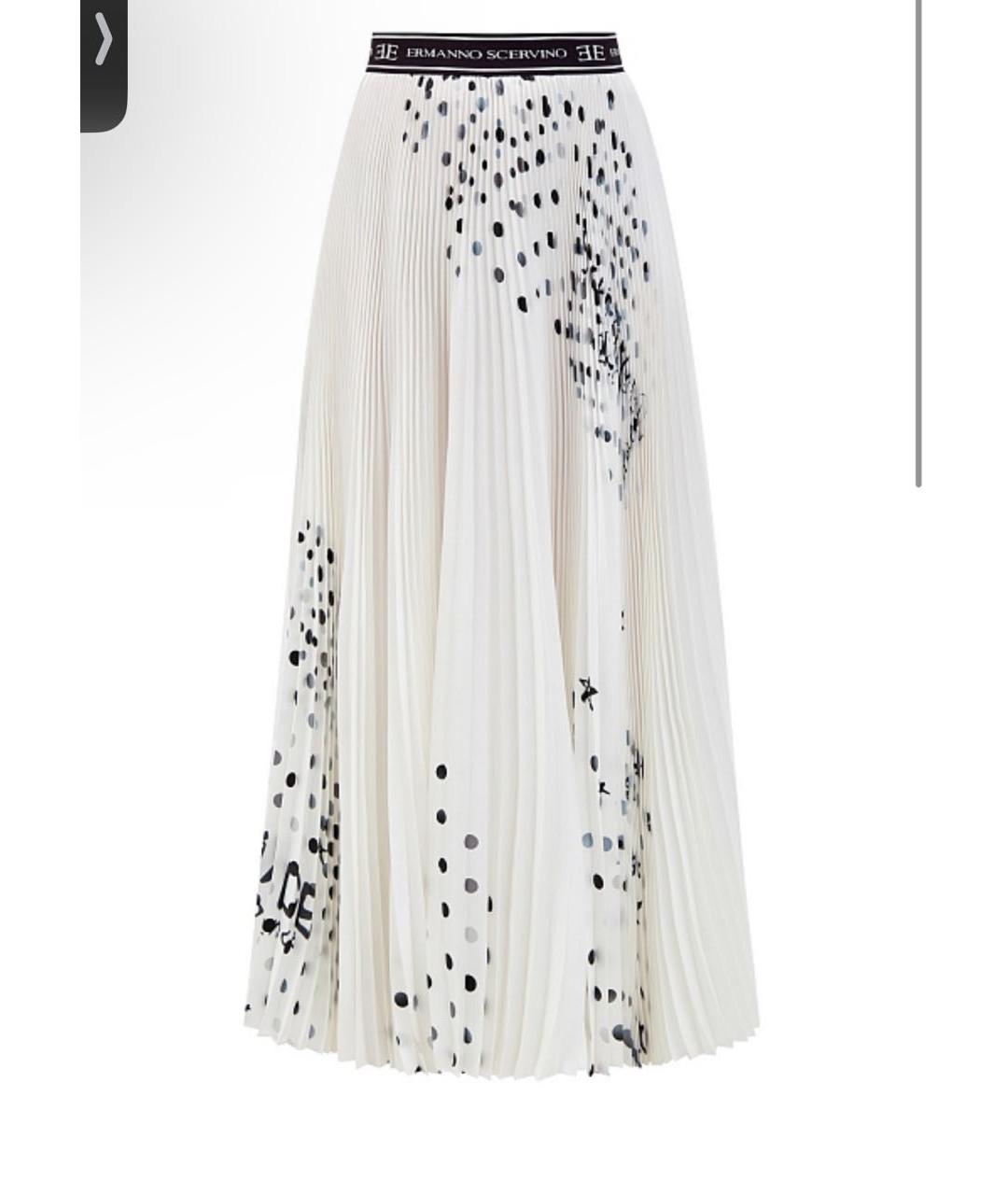 ERMANNO SCERVINO Белый шелковый костюм с юбками, фото 3