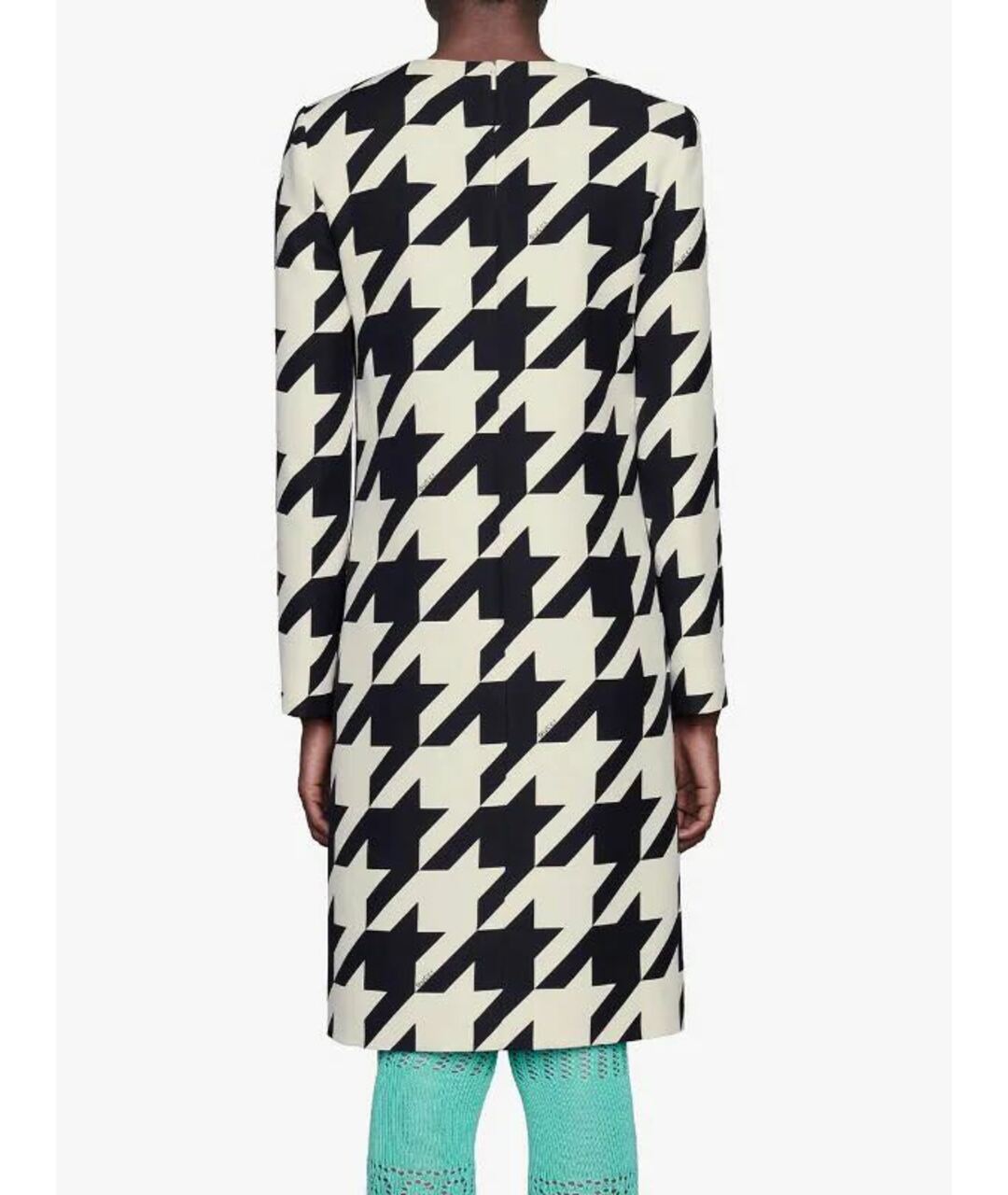 GUCCI Мульти шерстяное платье, фото 3