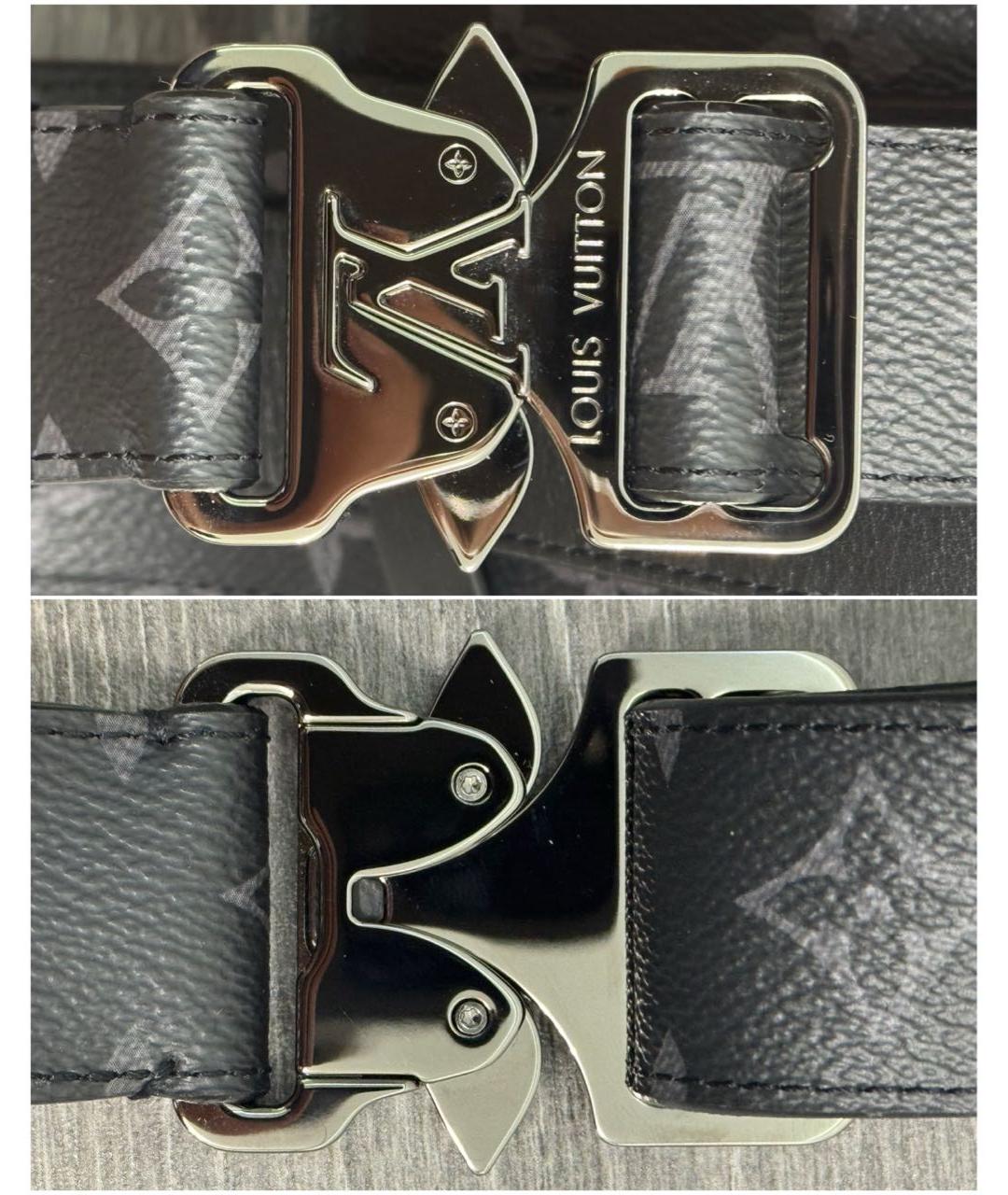 LOUIS VUITTON Черный ремень, фото 5
