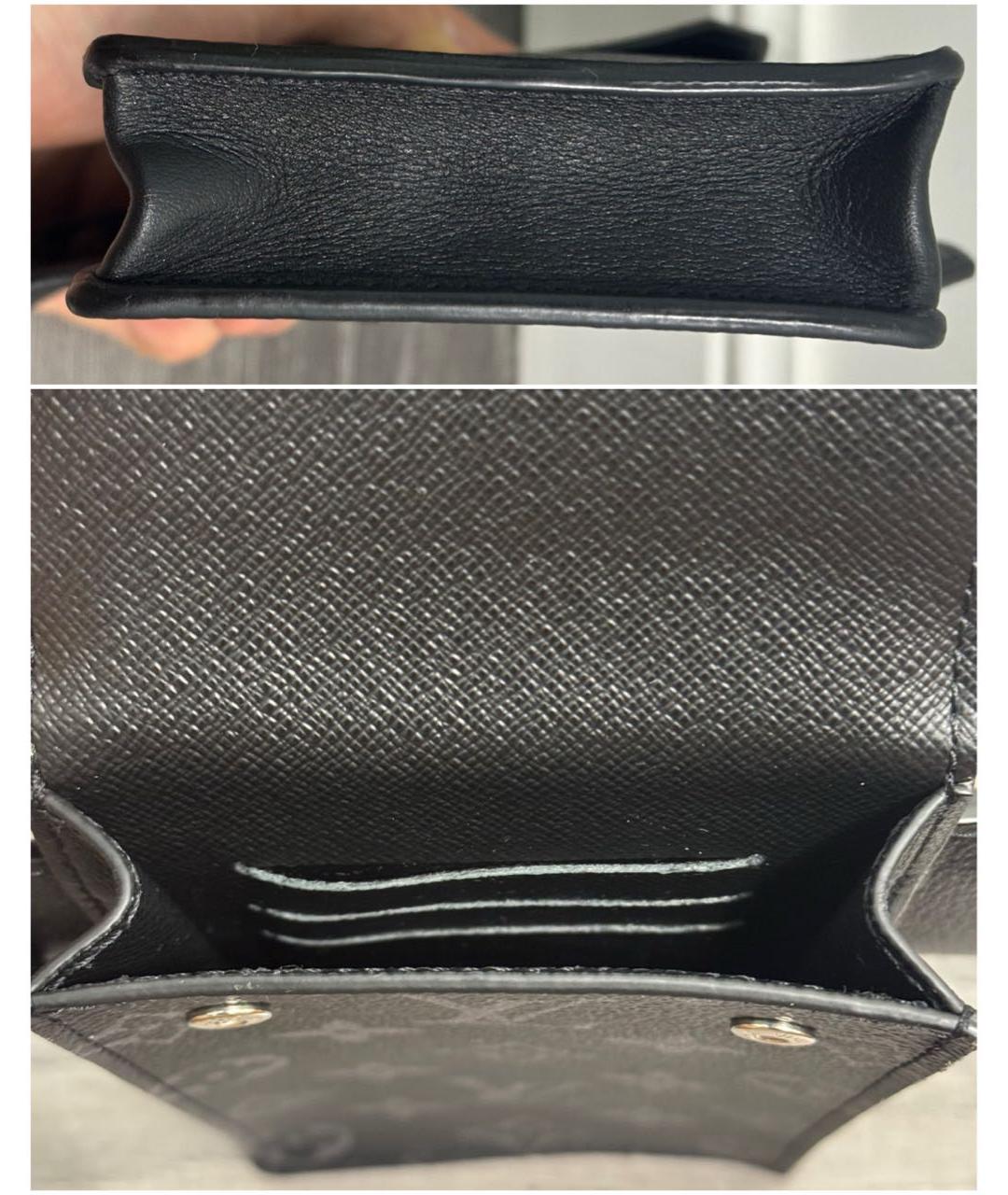 LOUIS VUITTON Черный ремень, фото 4