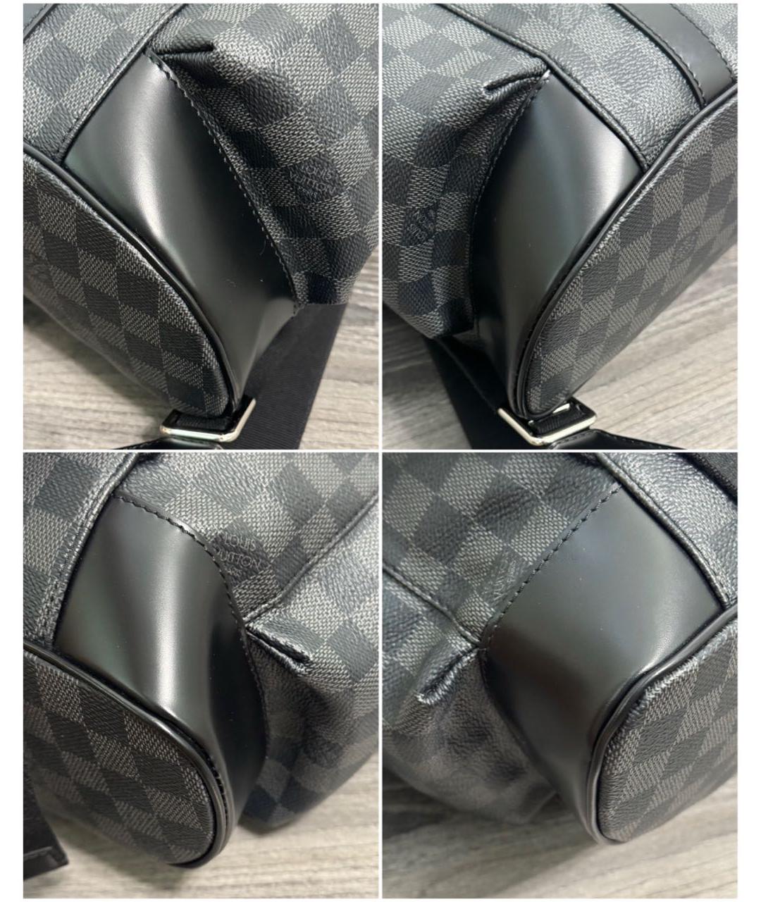 LOUIS VUITTON Черный рюкзак, фото 5
