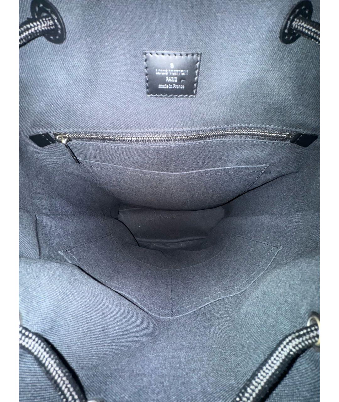 LOUIS VUITTON Черный рюкзак, фото 8