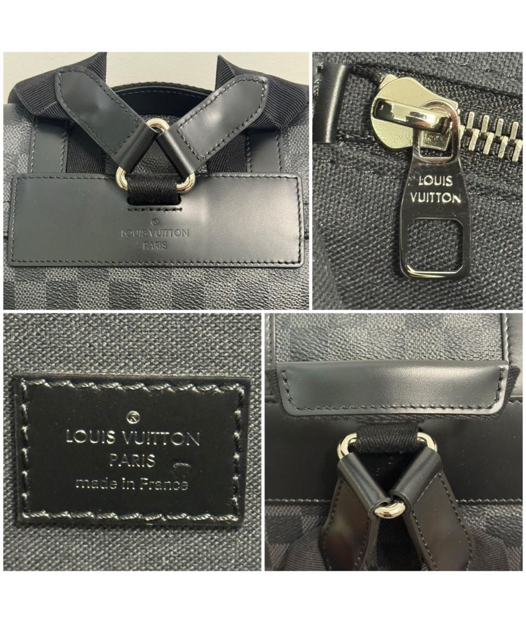 LOUIS VUITTON Черный рюкзак, фото 6