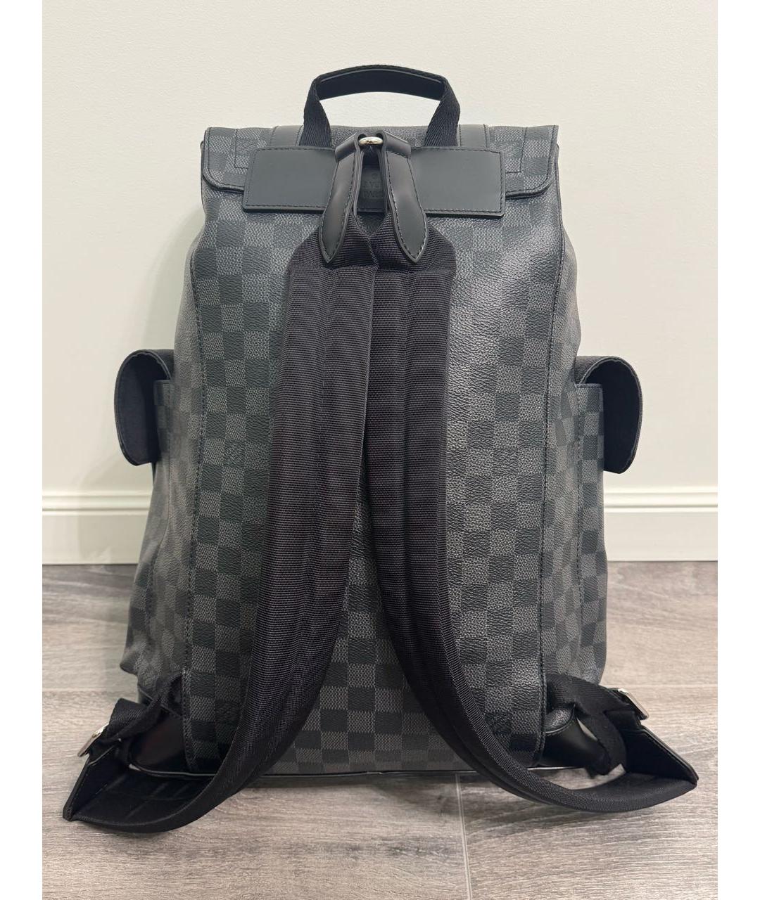 LOUIS VUITTON Черный рюкзак, фото 2