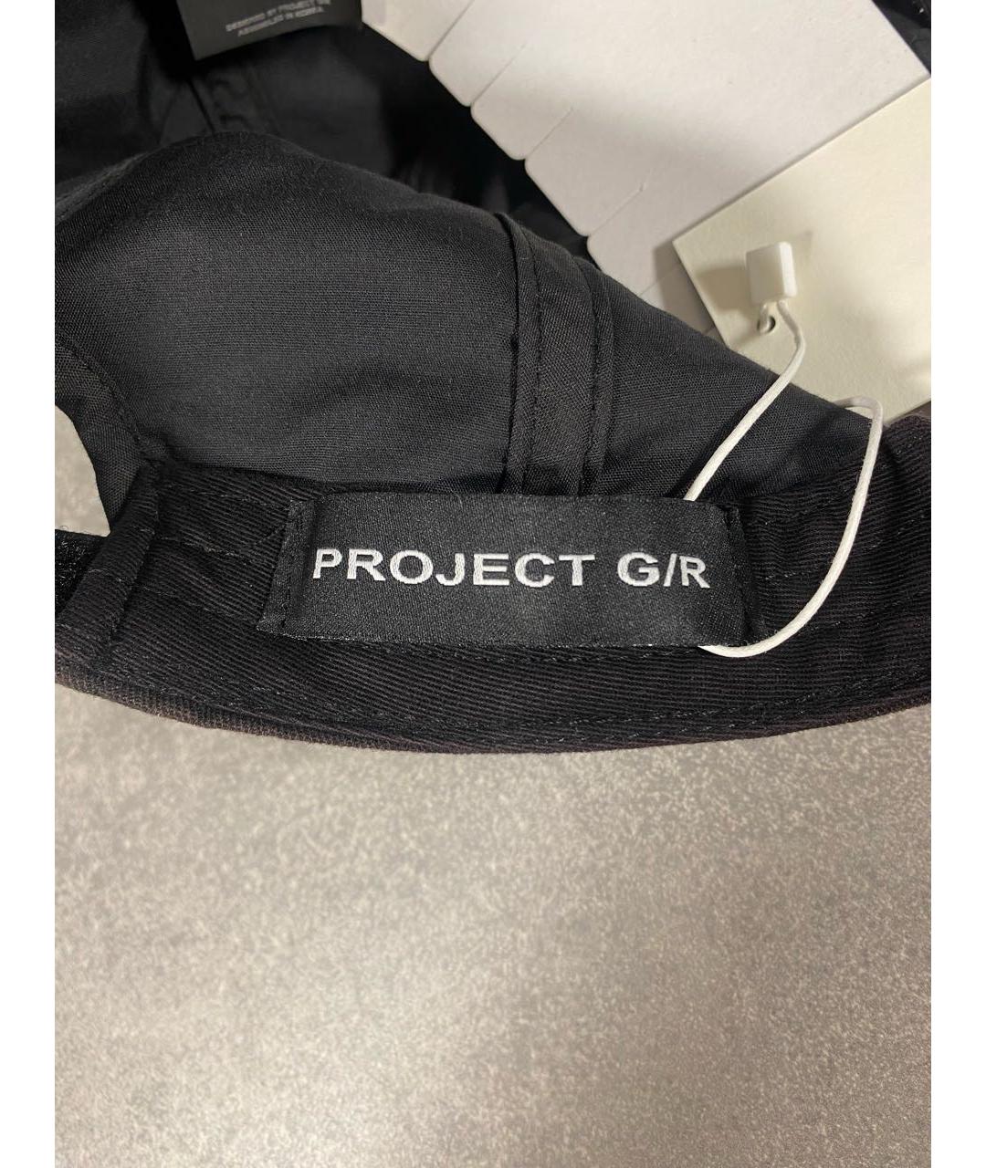 GRAILZ PROJECT G/R Черная хлопковая кепка/бейсболка, фото 5
