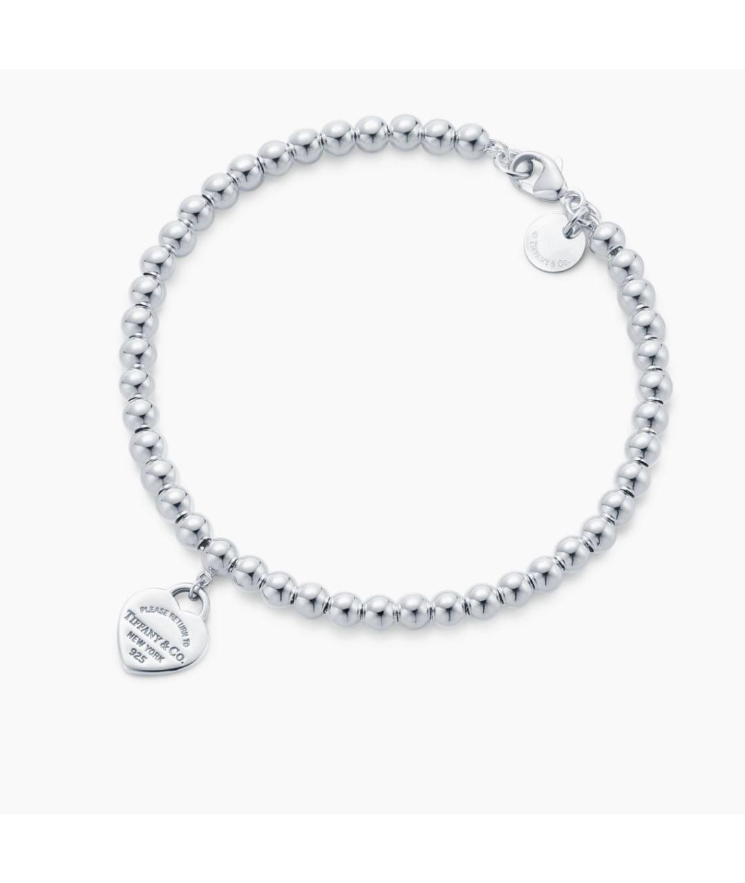 TIFFANY&CO Серебрянный серебряный браслет, фото 2