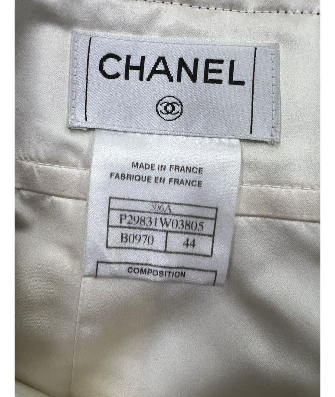CHANEL Черная шерстяная юбка миди, фото 5