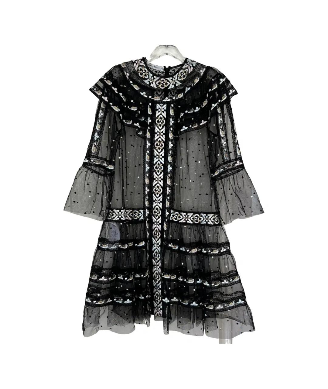 CHRISTIAN DIOR Мульти полиамидовое вечернее платье, фото 1