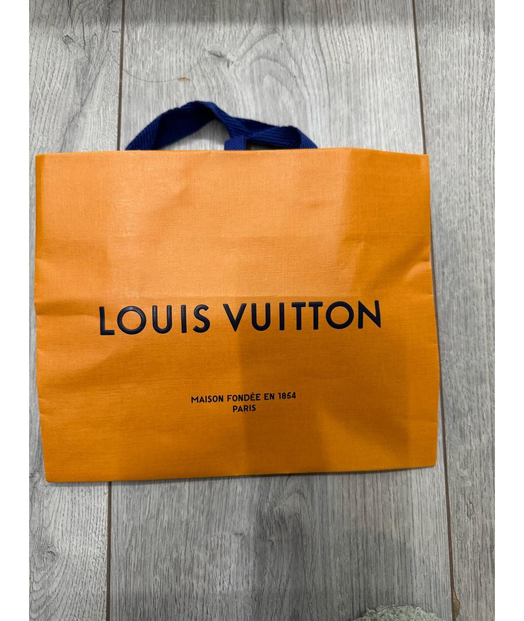 LOUIS VUITTON Коричневый кожаный кардхолдер, фото 4