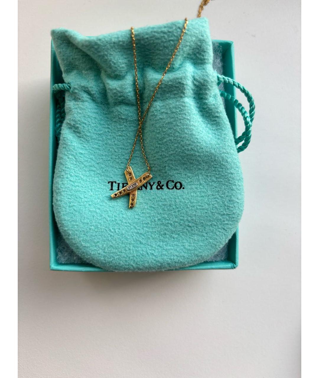 TIFFANY&CO Золотая подвеска из желтого золота, фото 2