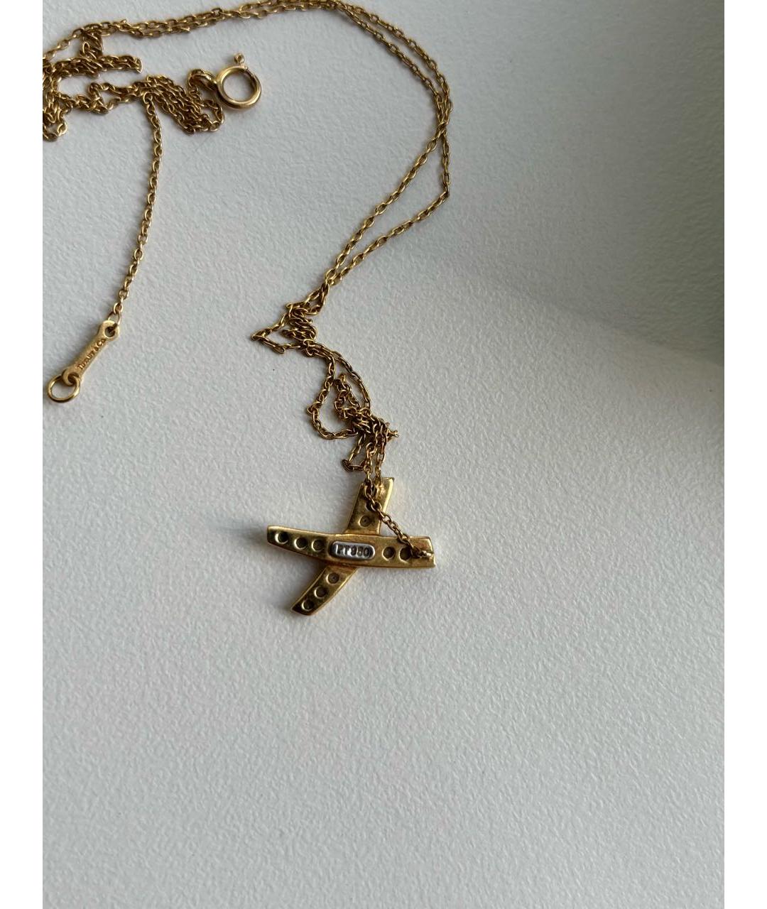TIFFANY&CO Золотая подвеска из желтого золота, фото 4