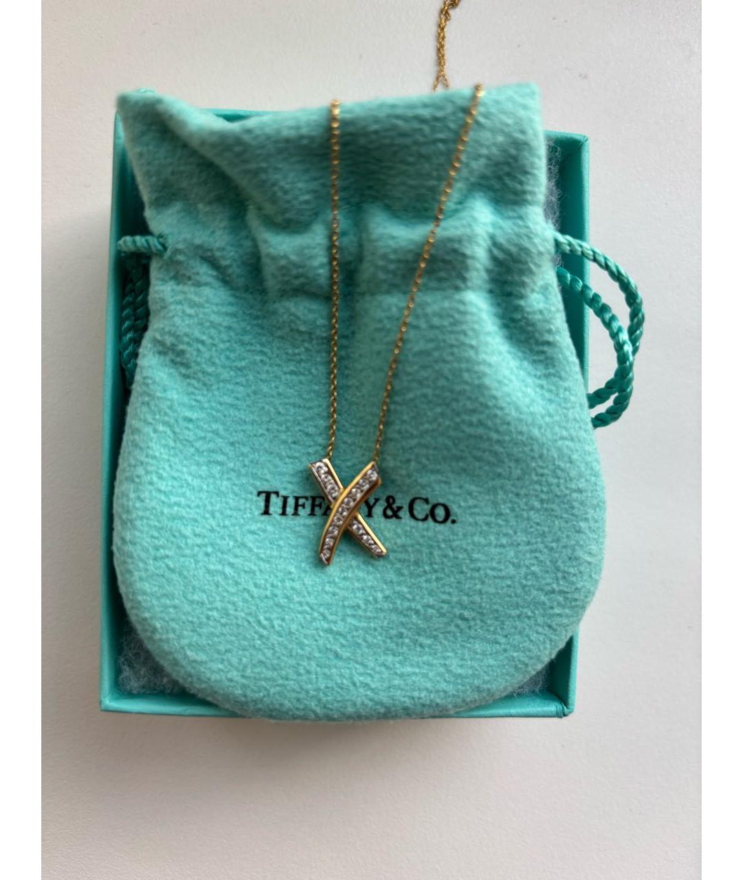 TIFFANY&CO Золотая подвеска из желтого золота, фото 6