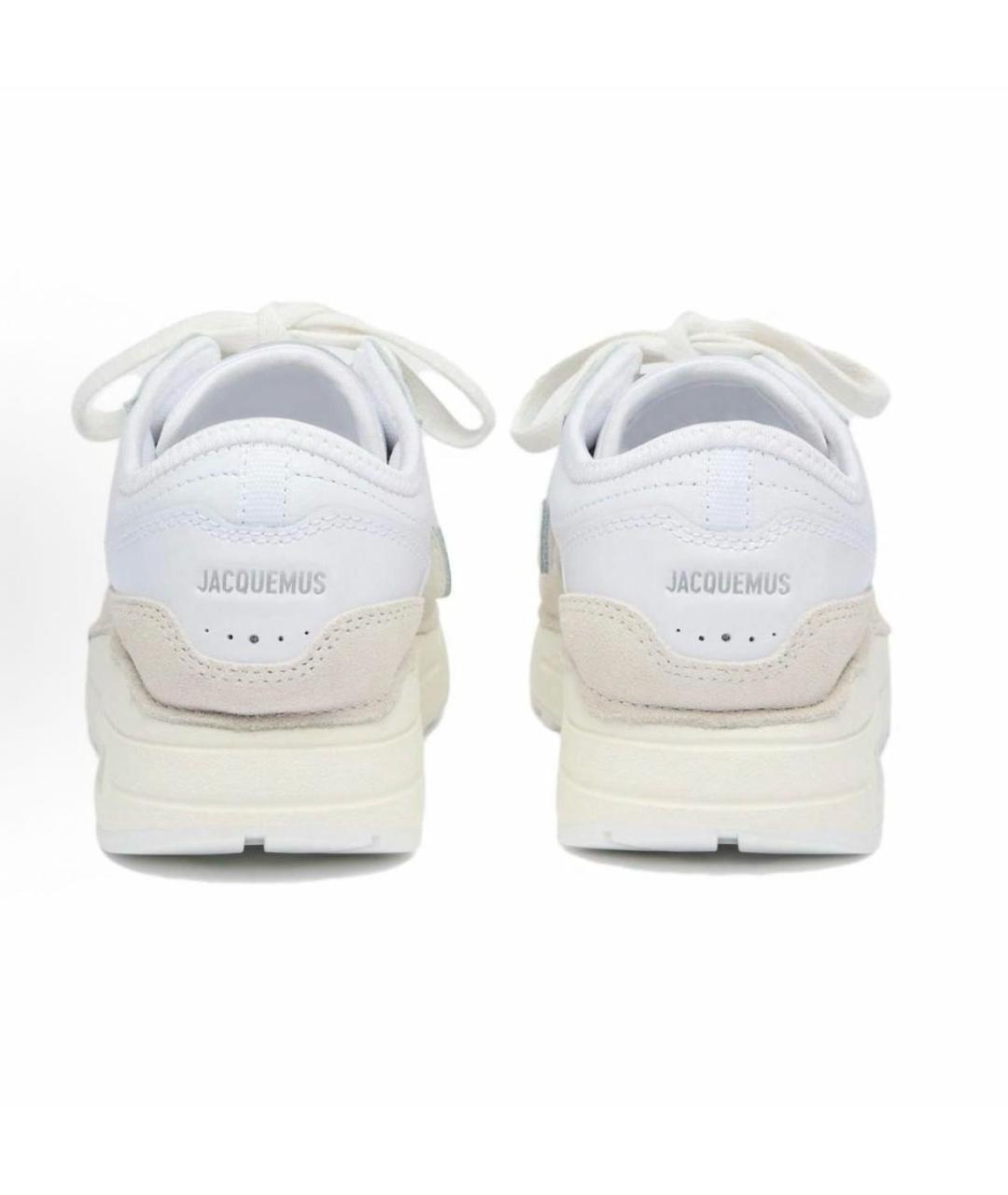 JACQUEMUS Белые кроссовки, фото 4