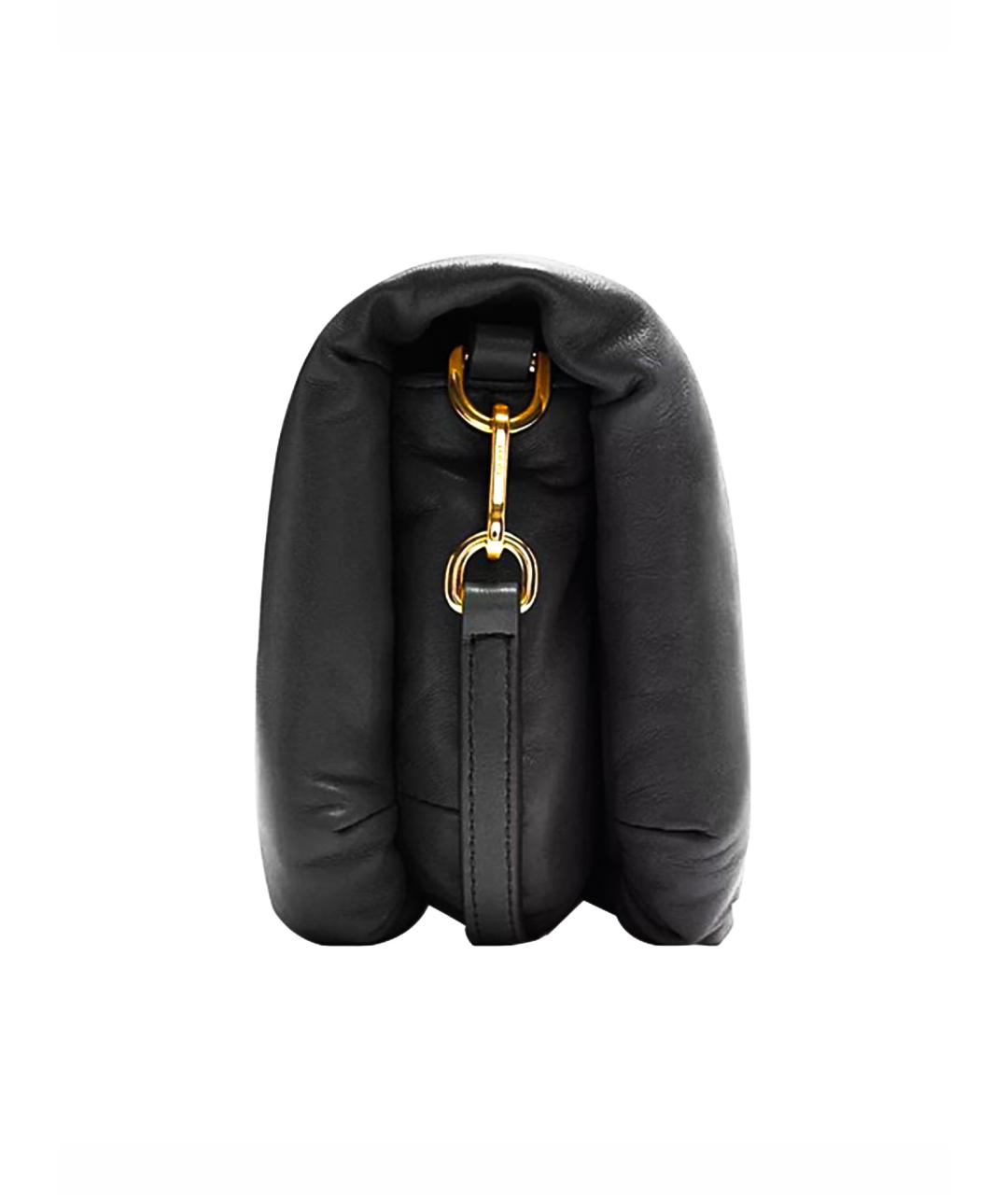LOEWE Черная кожаная сумка через плечо, фото 6
