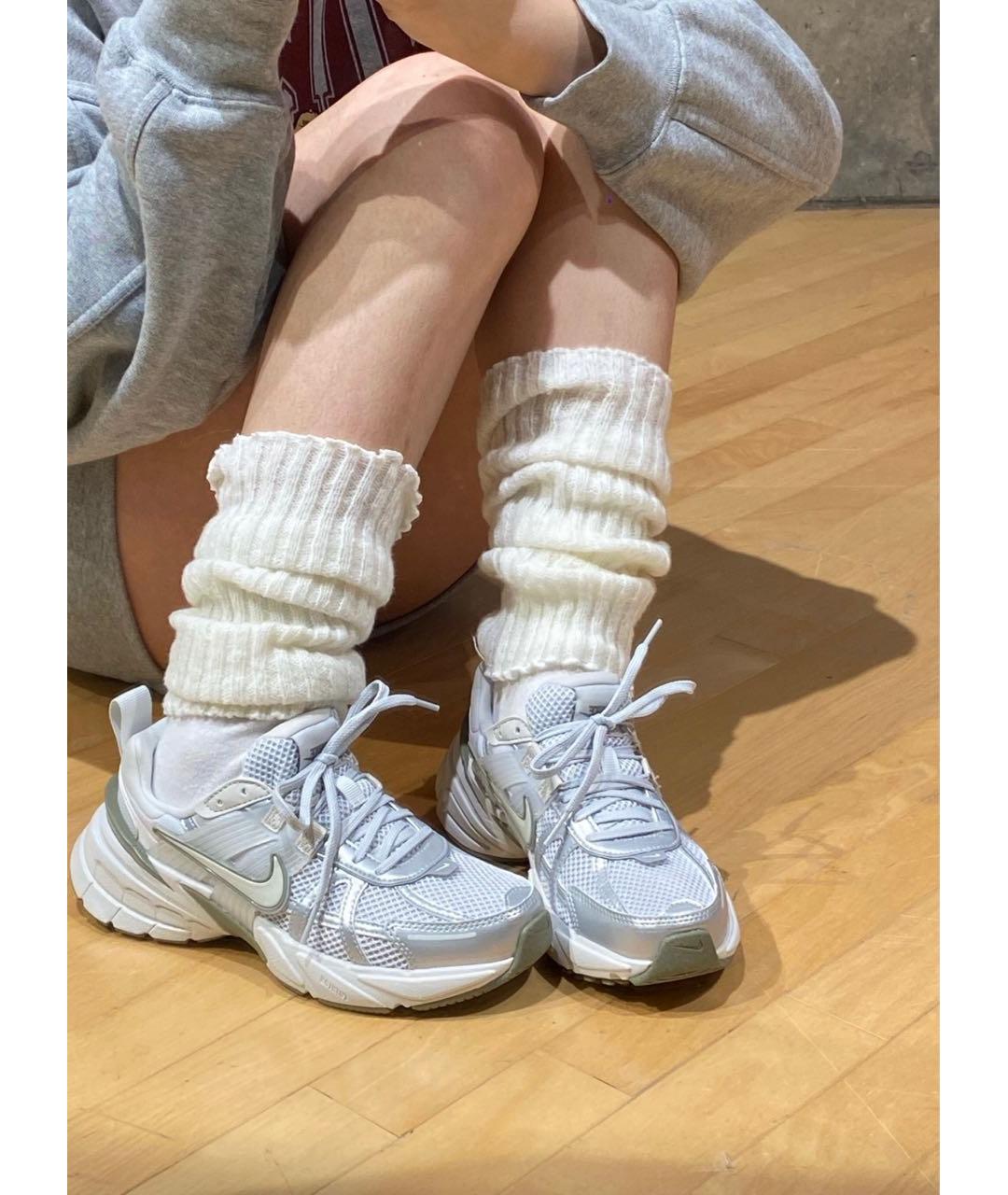 NIKE Серебряные кроссовки, фото 6