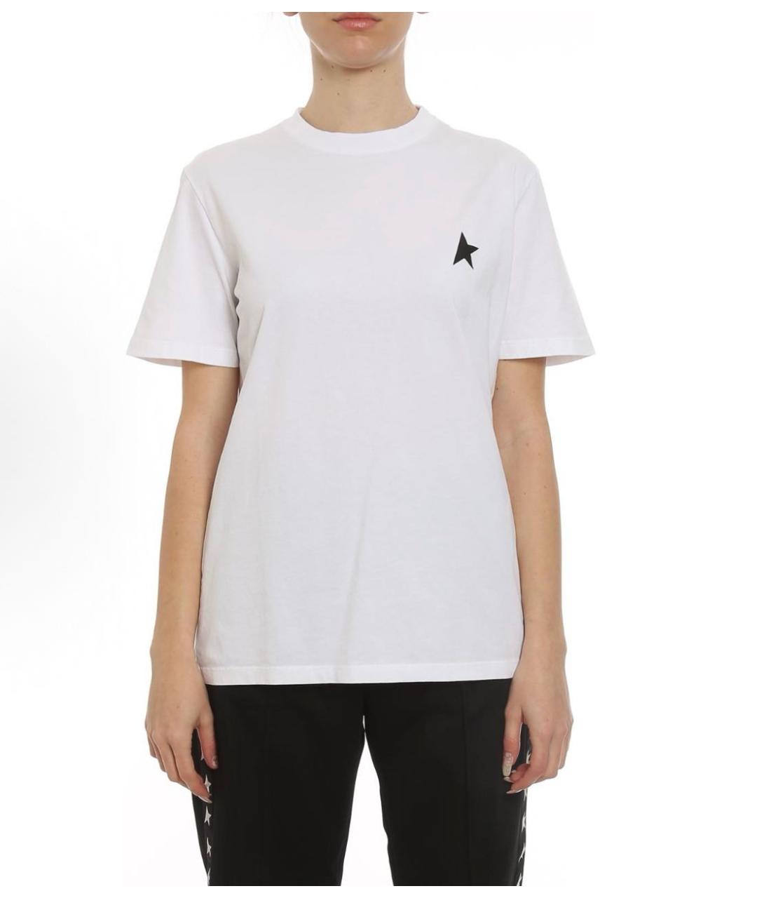GOLDEN GOOSE DELUXE BRAND Белая футболка, фото 2