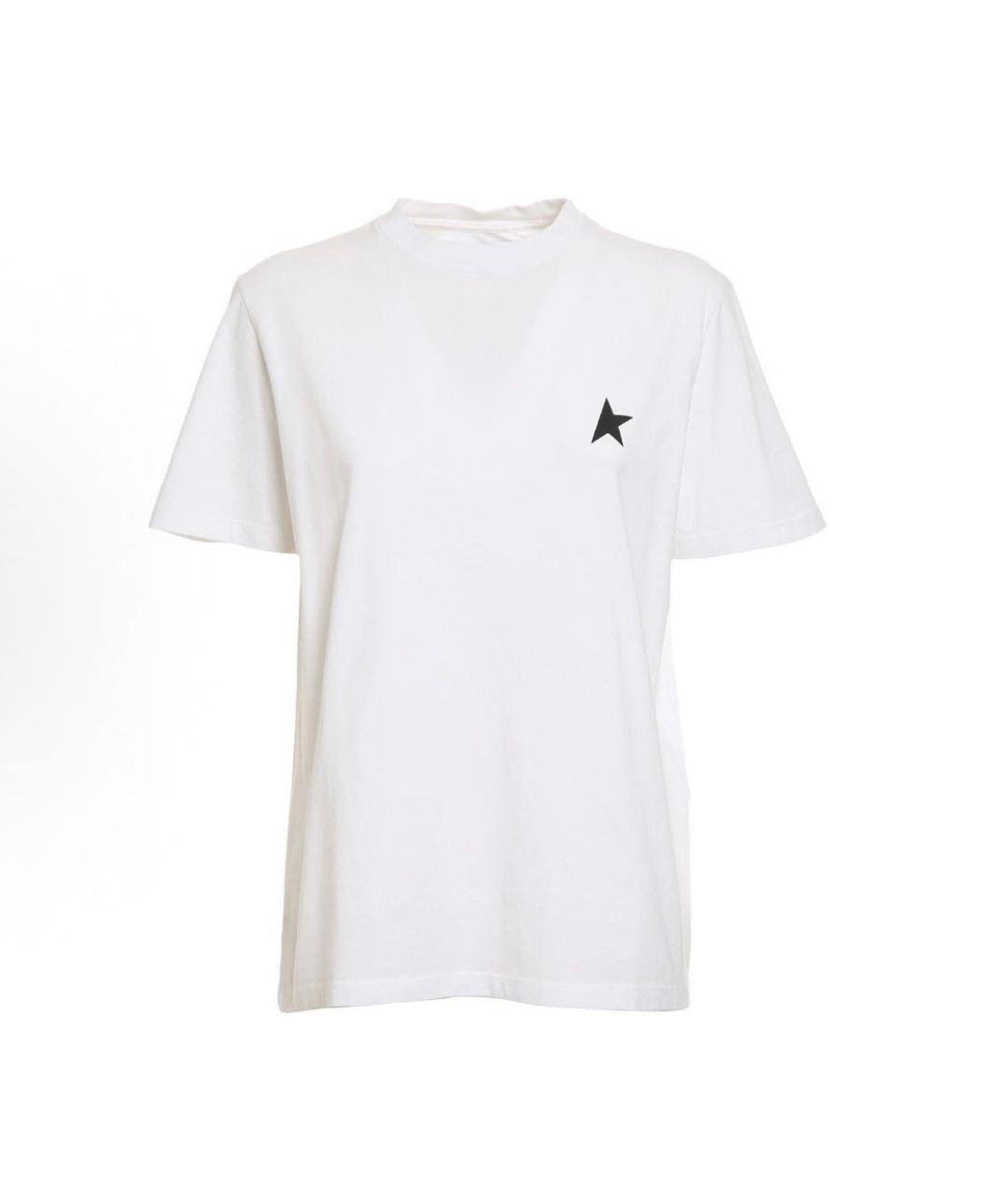 GOLDEN GOOSE DELUXE BRAND Белая футболка, фото 6