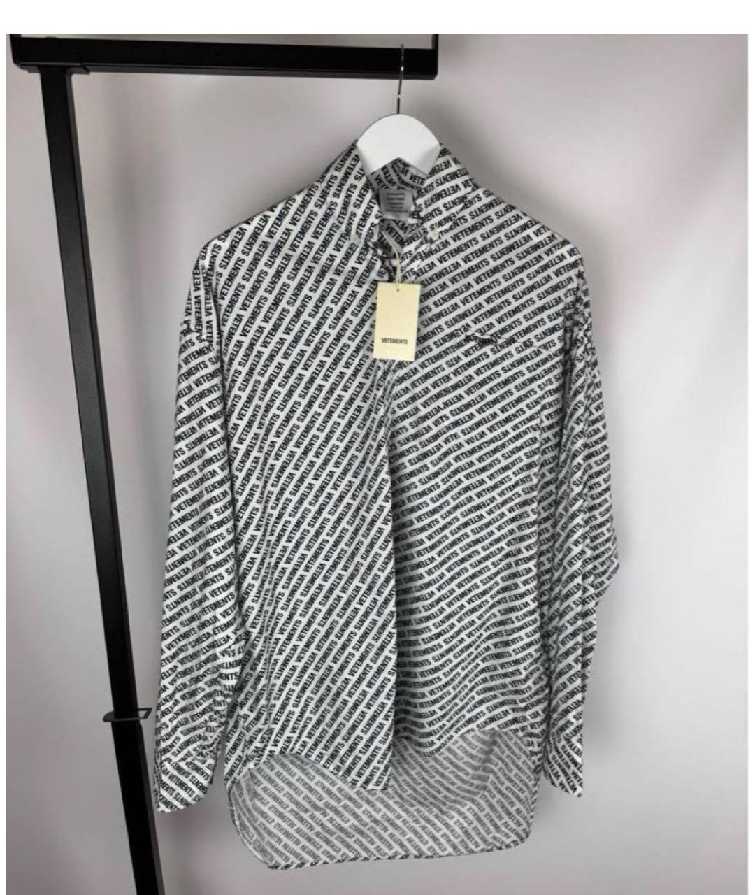 VETEMENTS Хлопковая рубашка, фото 3