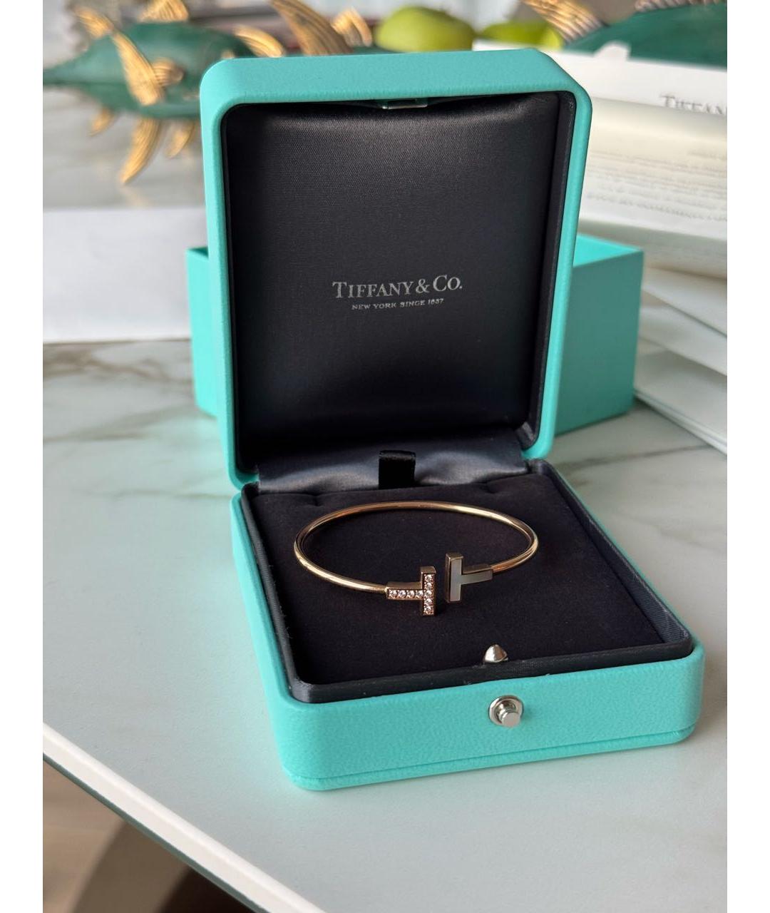 TIFFANY&CO Золотой браслет из розового золота, фото 7