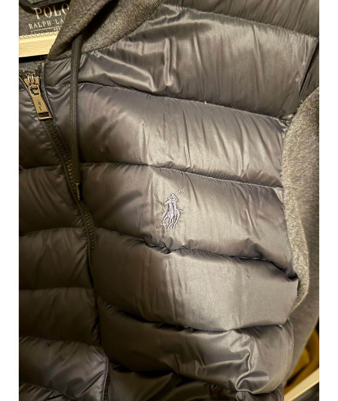 POLO RALPH LAUREN Серая хлопковая куртка, фото 5