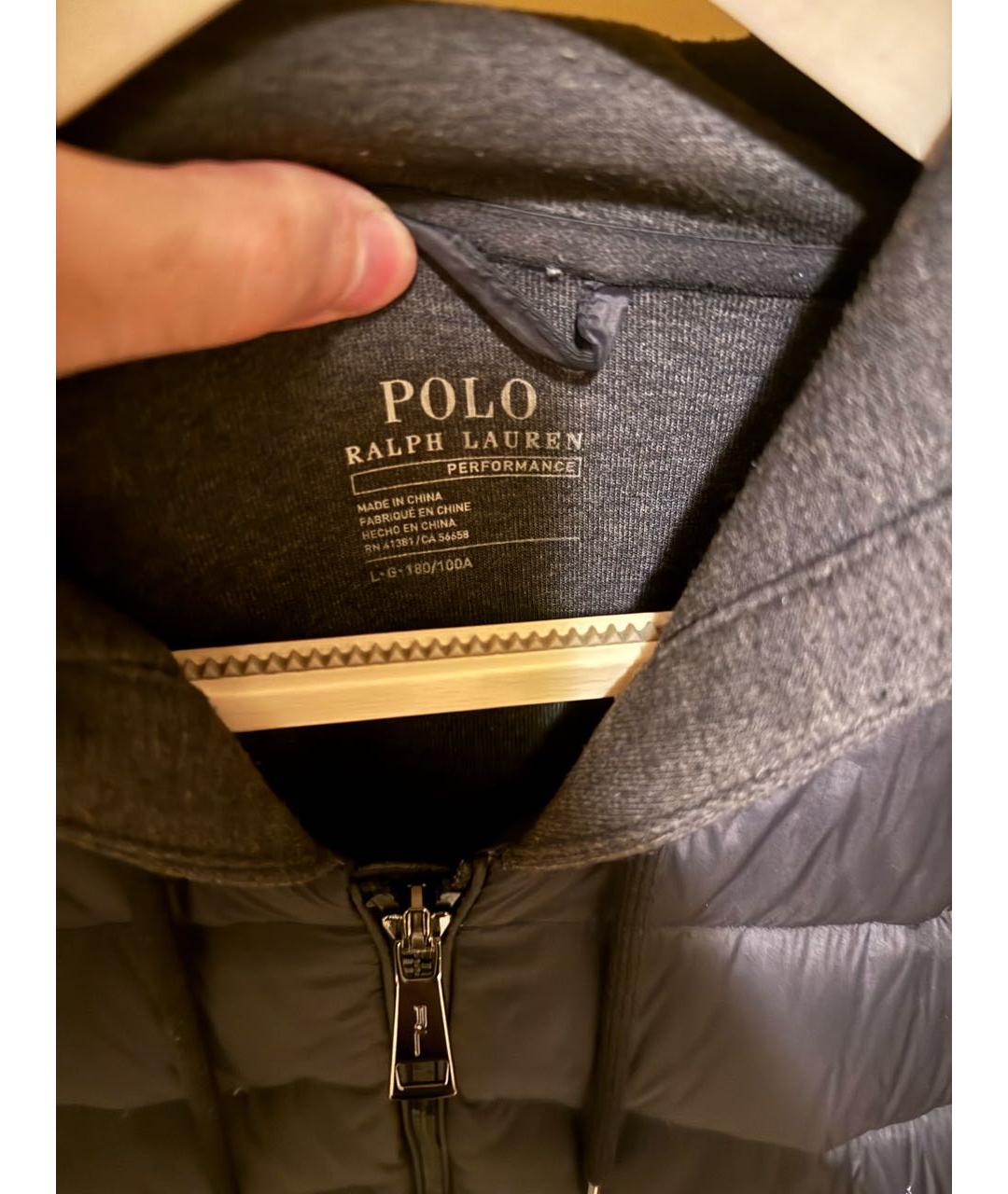 POLO RALPH LAUREN Серая хлопковая куртка, фото 6