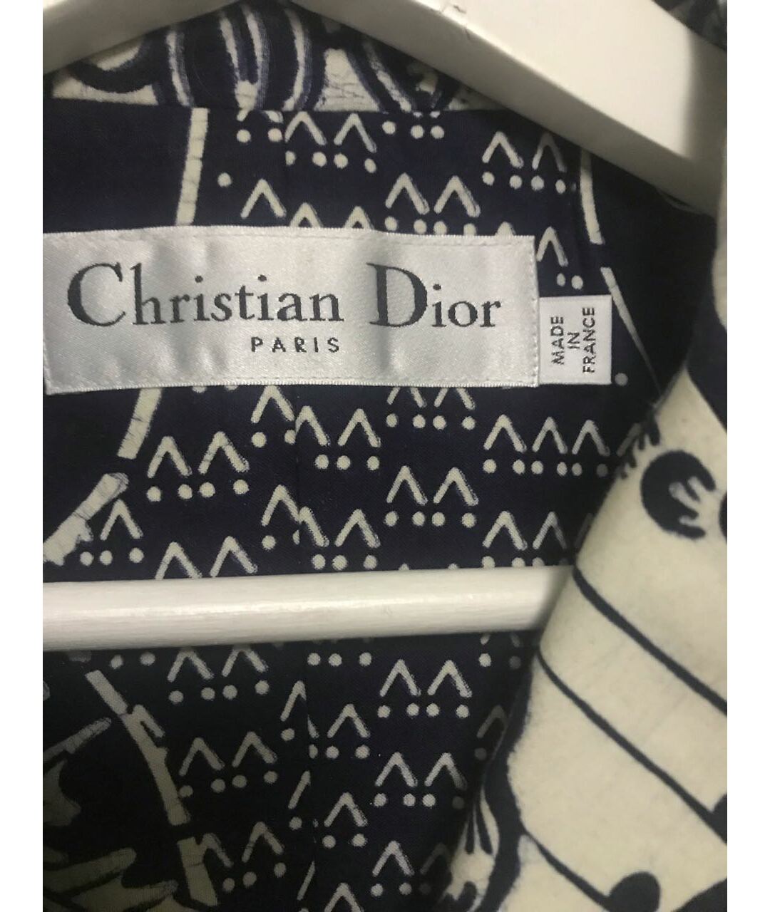 CHRISTIAN DIOR PRE-OWNED Белый хлопковый жакет/пиджак, фото 5