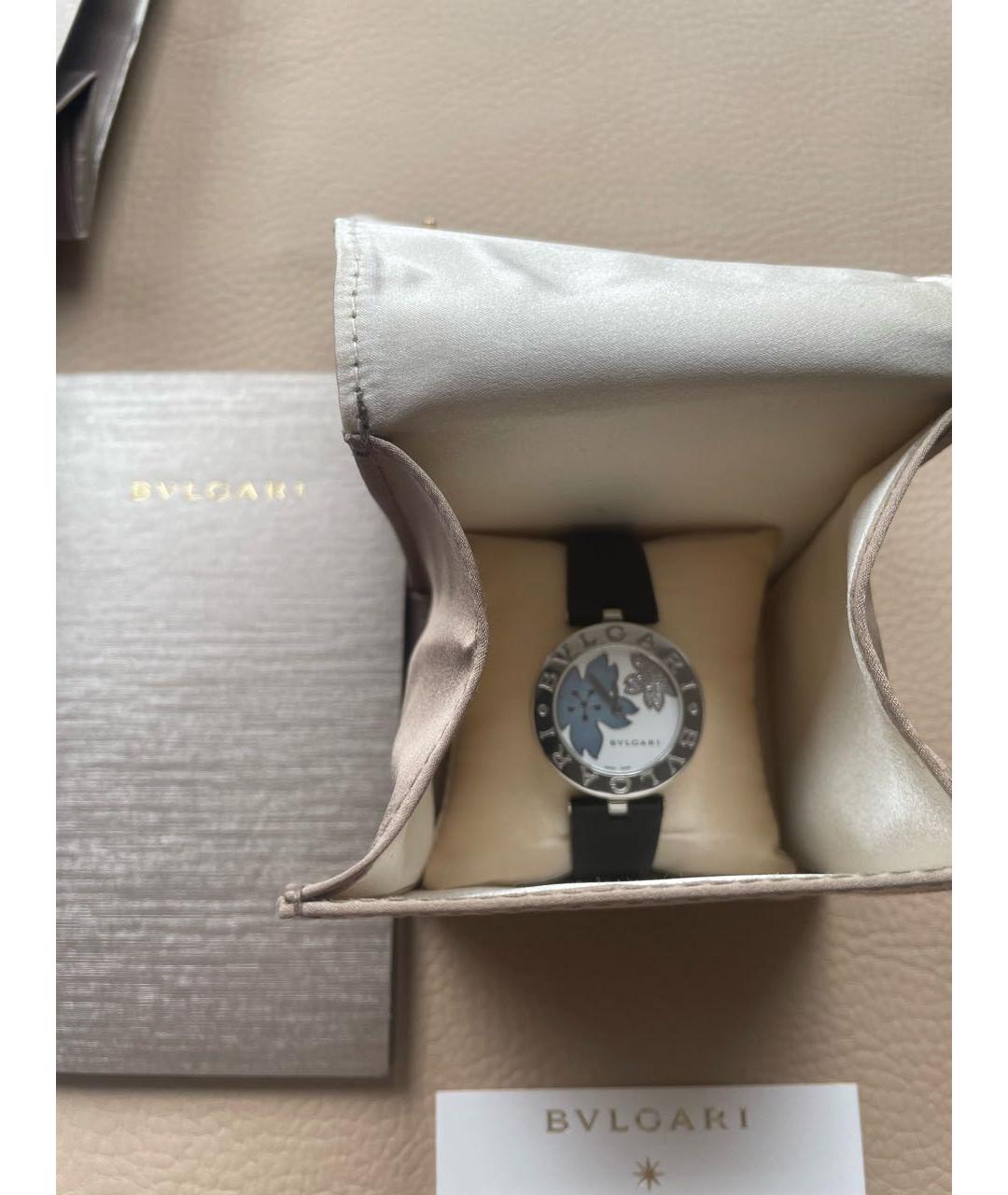 BVLGARI Черные часы, фото 6