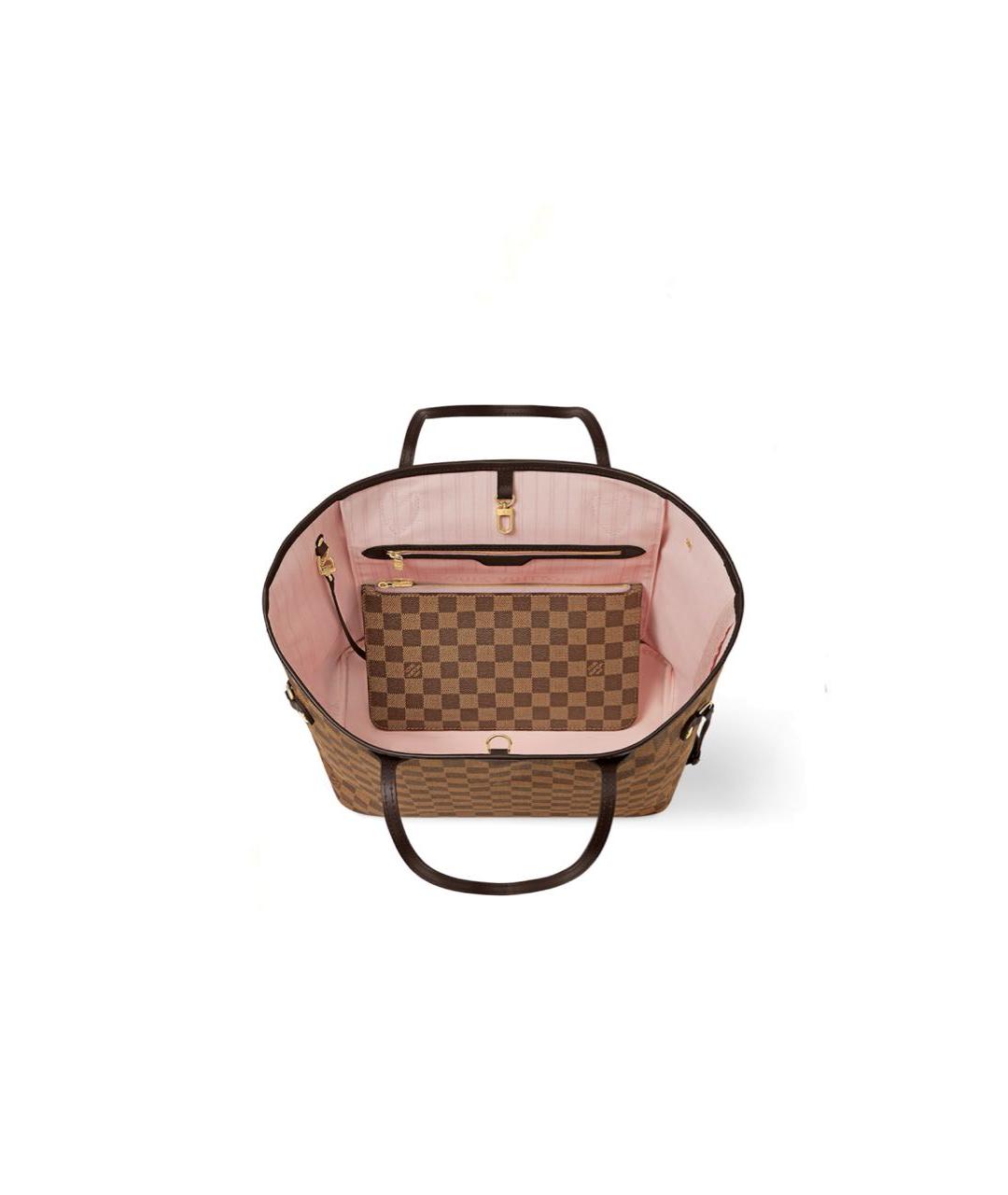 LOUIS VUITTON Коричневая сумка тоут, фото 4
