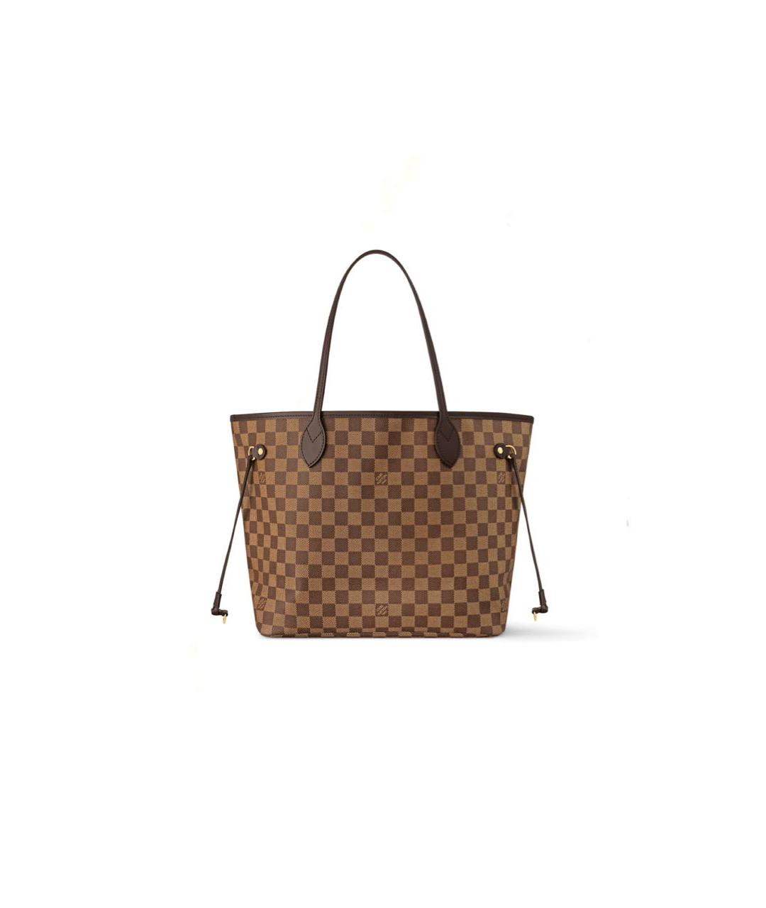 LOUIS VUITTON Коричневая сумка тоут, фото 3