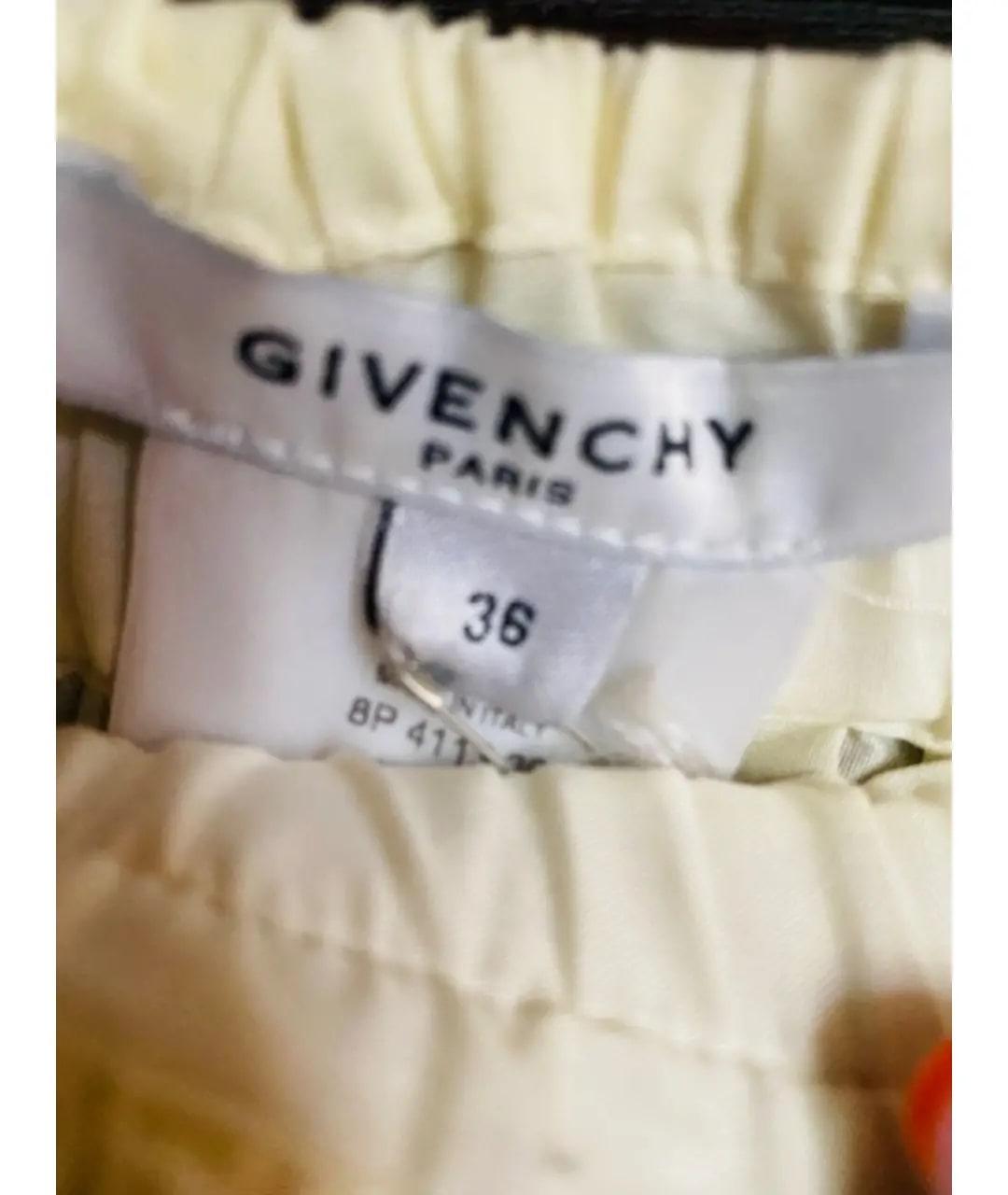 GIVENCHY Бежевый вискозный костюм с юбками, фото 4