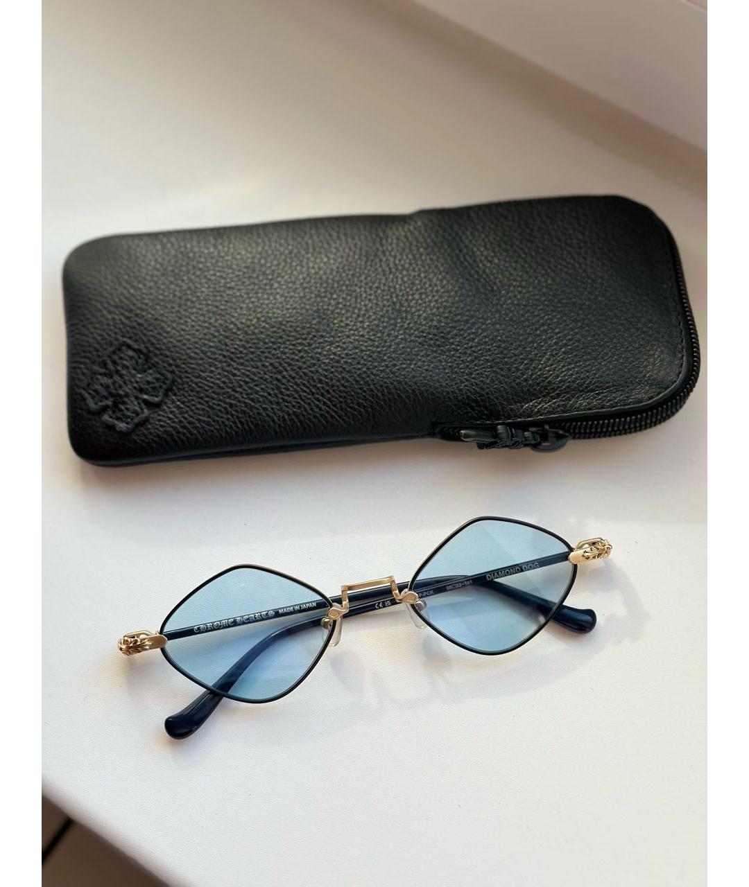 CHROME HEARTS Мульти деревянные солнцезащитные очки, фото 7