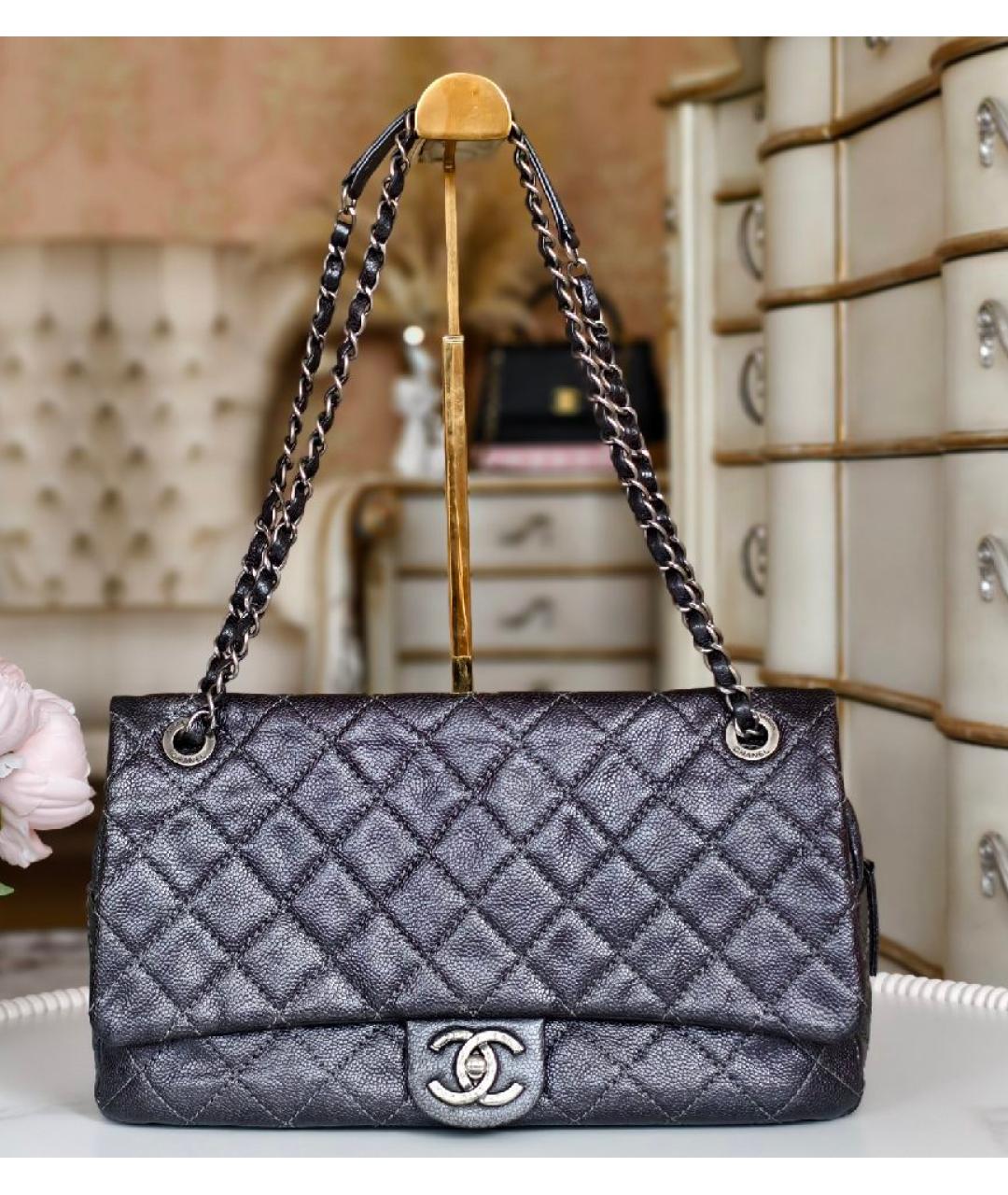CHANEL Кожаная сумка через плечо, фото 9