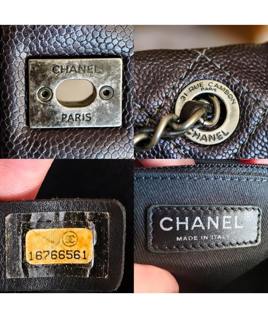 CHANEL Кожаная сумка через плечо, фото 5