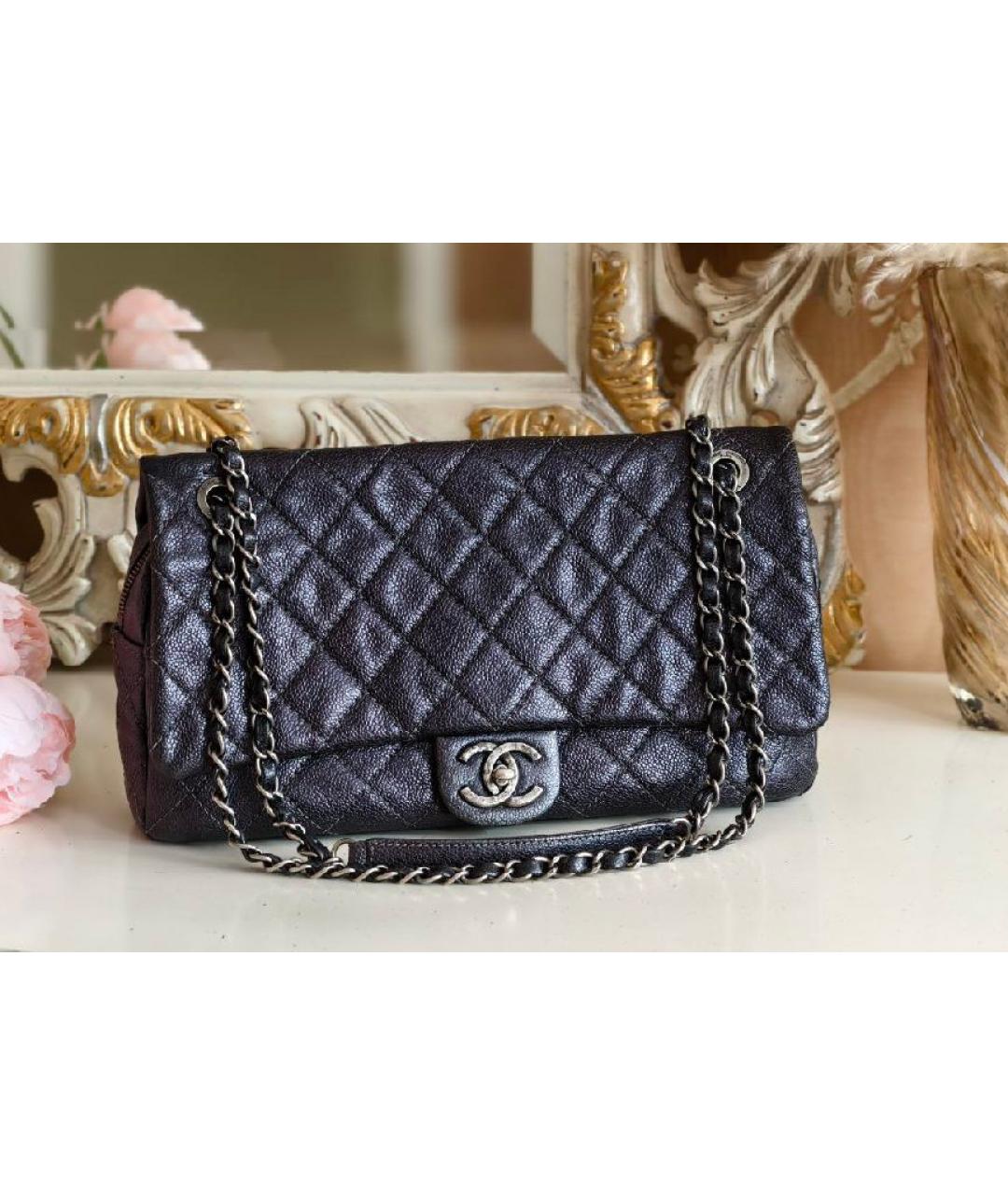 CHANEL Кожаная сумка через плечо, фото 8