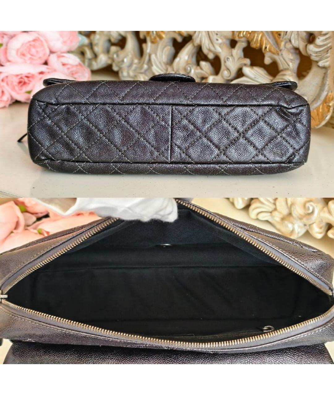 CHANEL Кожаная сумка через плечо, фото 6