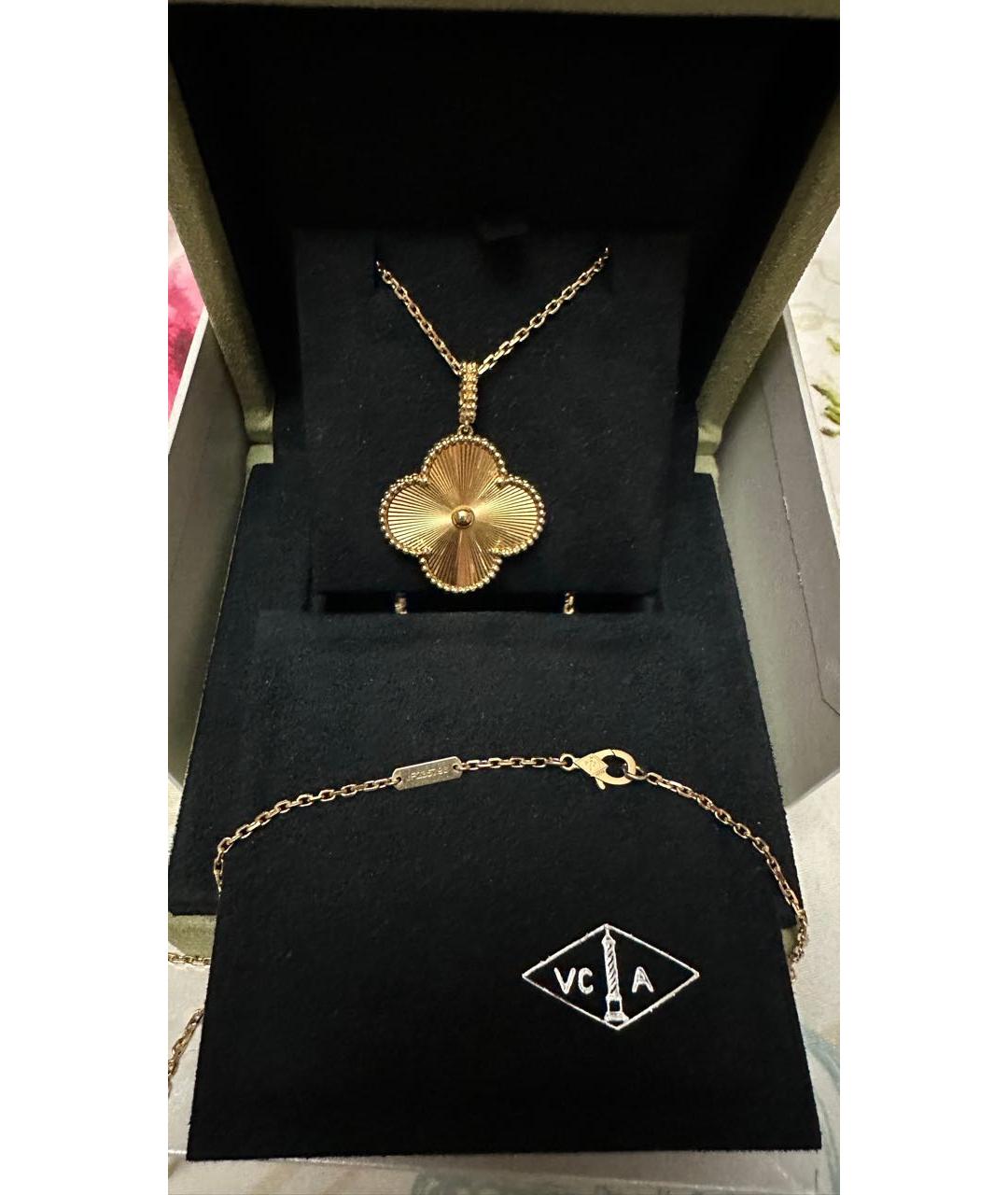 VAN CLEEF & ARPELS Золотая подвеска из желтого золота, фото 2
