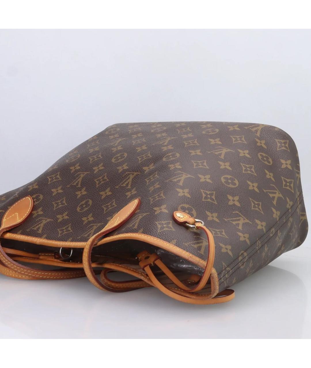 LOUIS VUITTON Коричневая сумка тоут, фото 8