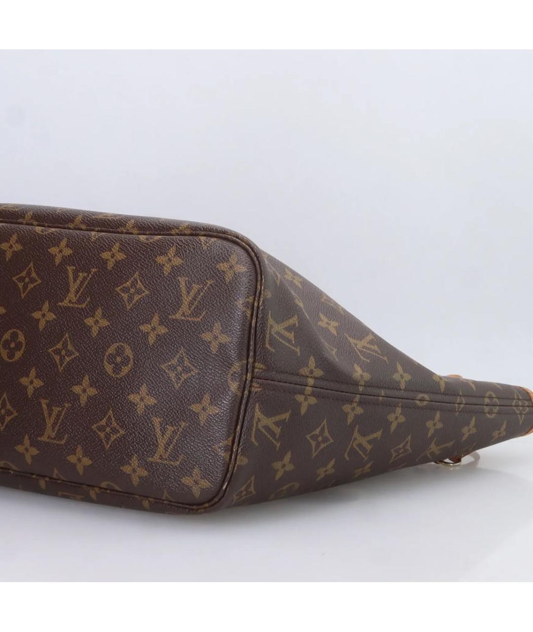 LOUIS VUITTON Коричневая сумка тоут, фото 6