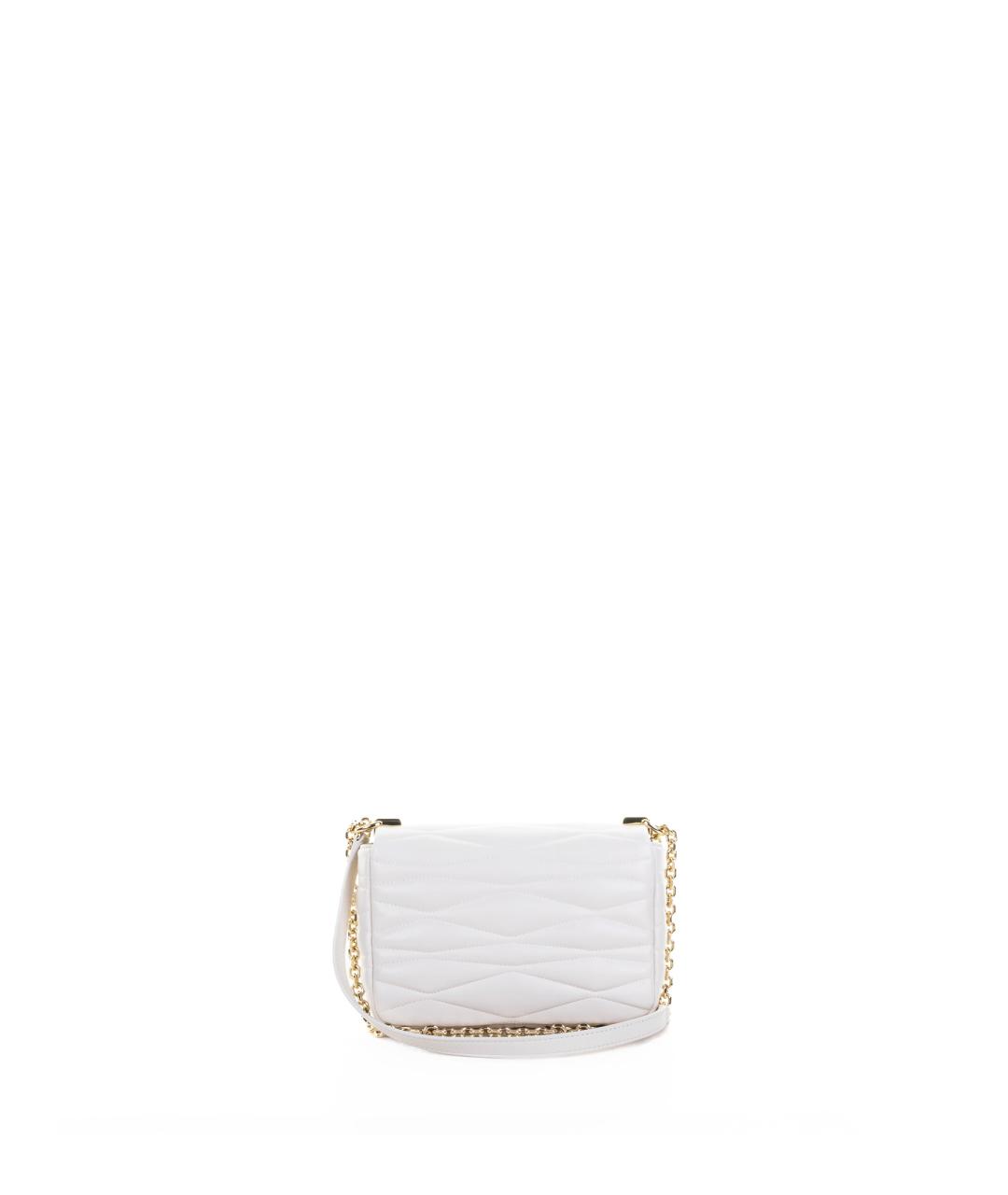 FURLA Бежевая кожаная сумка через плечо, фото 3