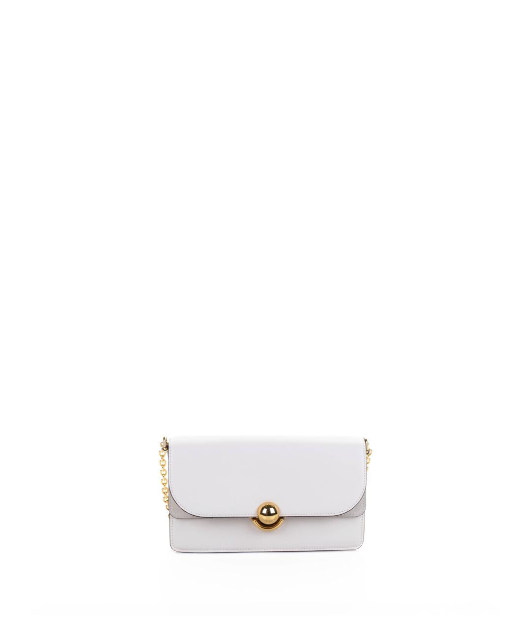 FURLA Бежевая кожаная сумка через плечо, фото 1