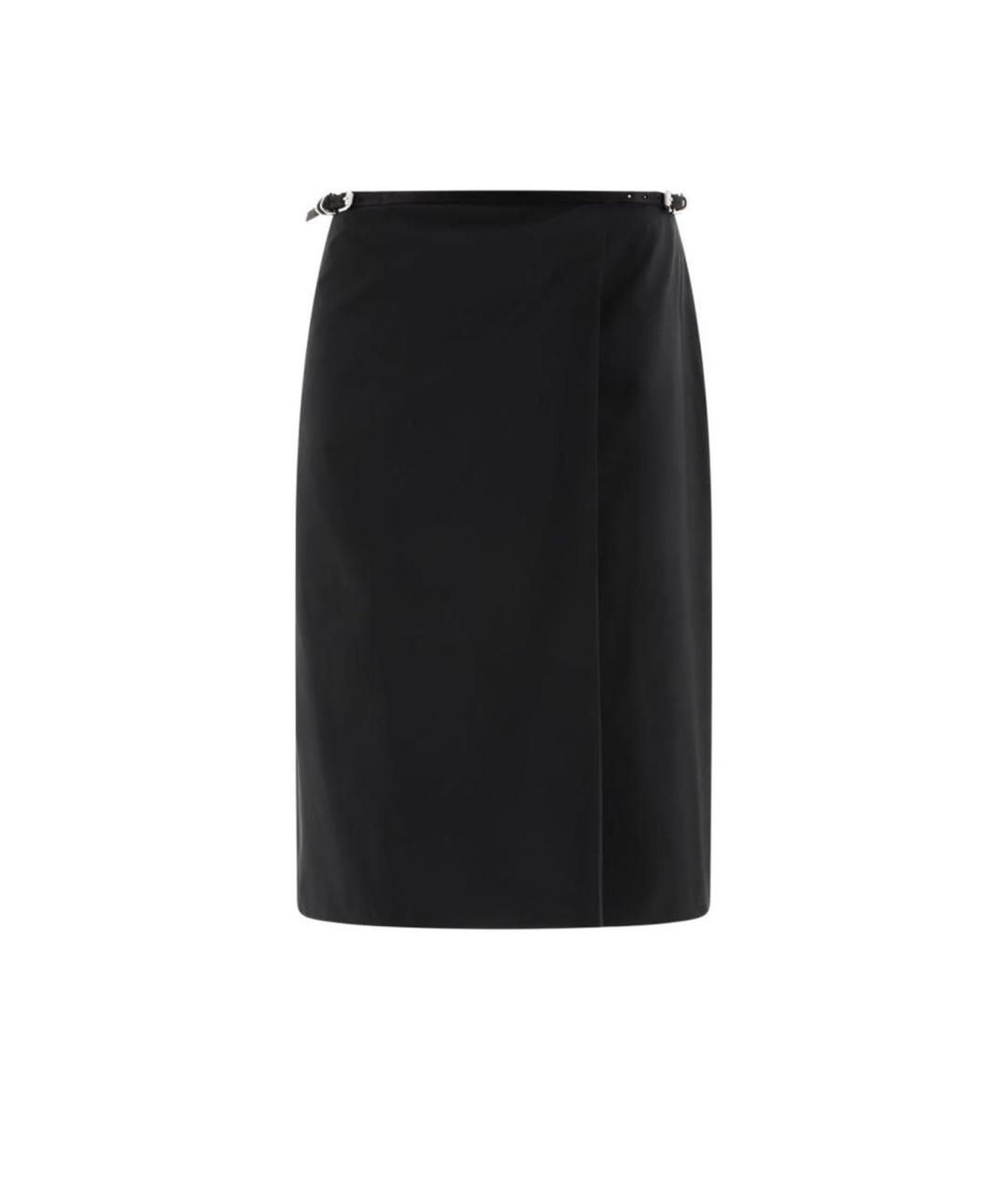 GIVENCHY Черная юбка миди, фото 1