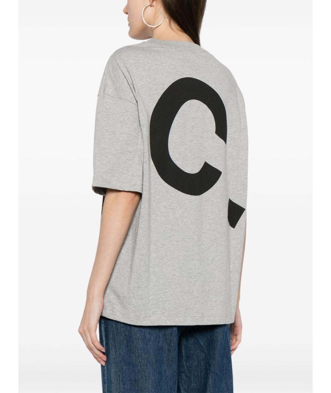 A.P.C. Серая хлопковая футболка, фото 3